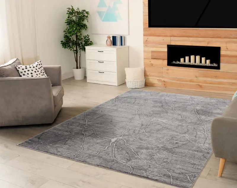 Teppich Montana 3740 dunkelgrau, 200 x 290 cm