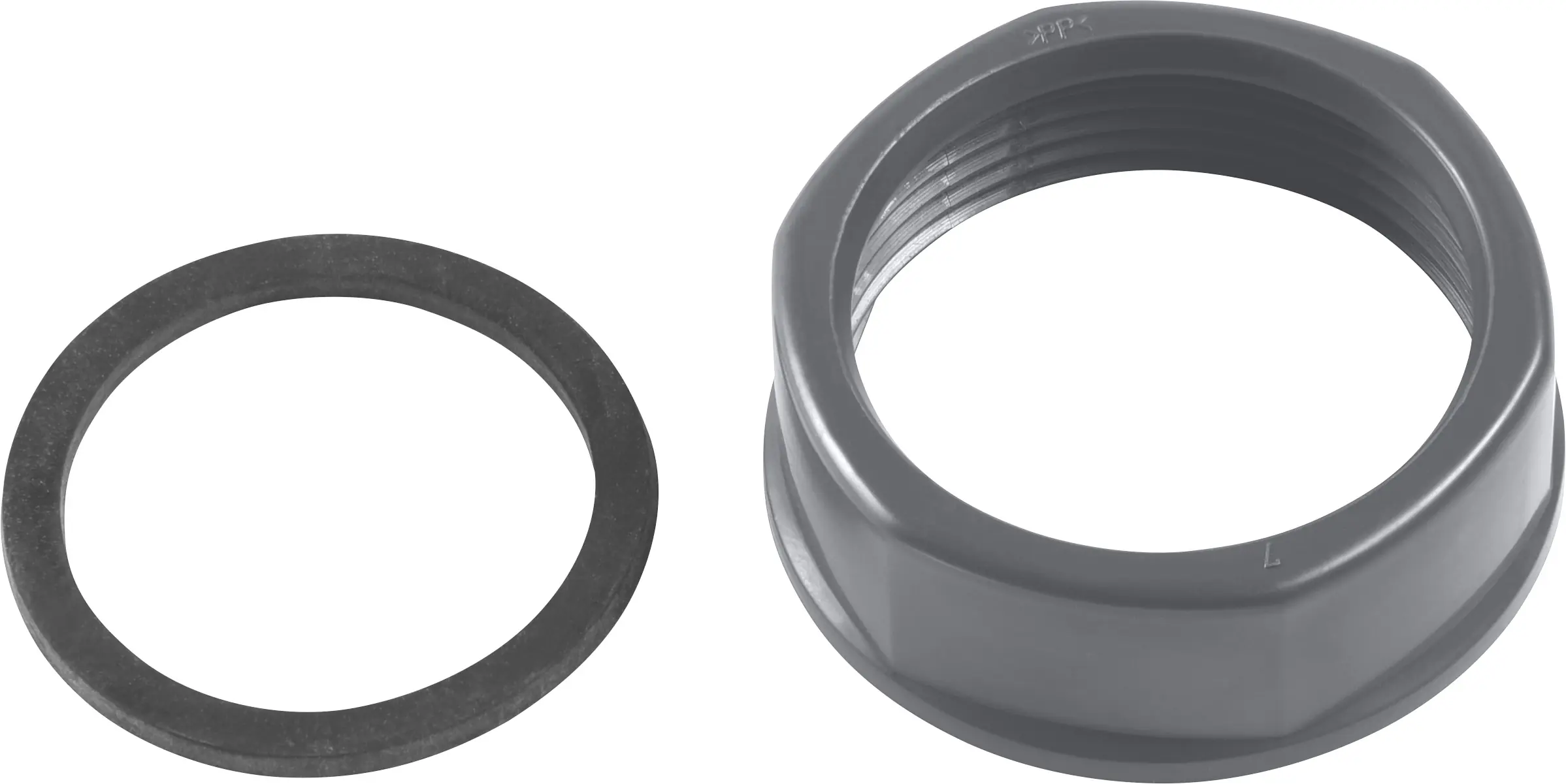 Cornat Kunststoff Überwurfmutter 1,5 Zoll