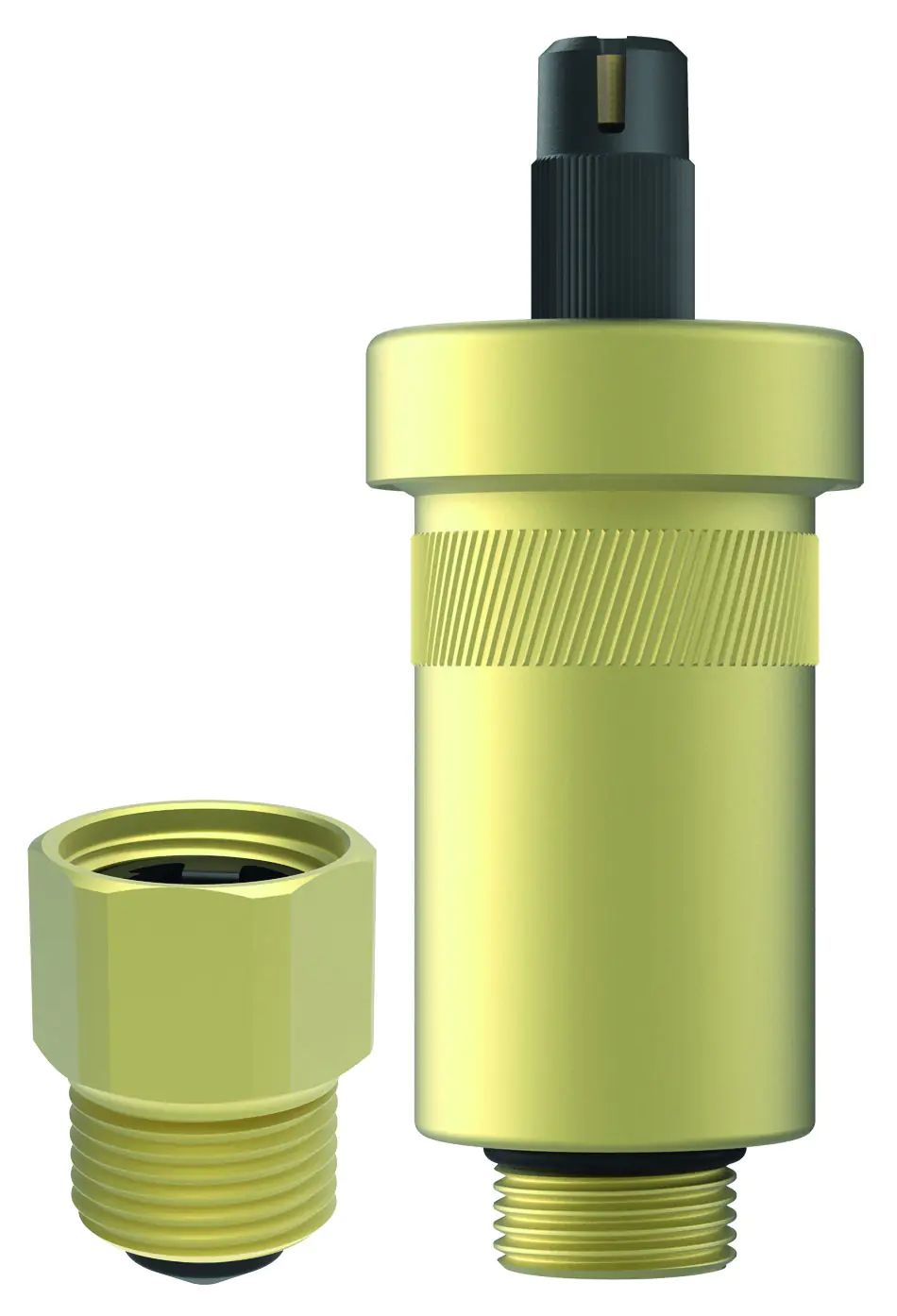 automatischer Schnellentlüfter für Heizkörper 3/8" mit Absperrung