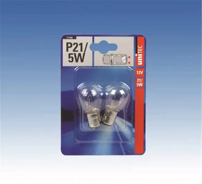 Unitec P21/5W Kugellampe Standard 12 V 21/5 W