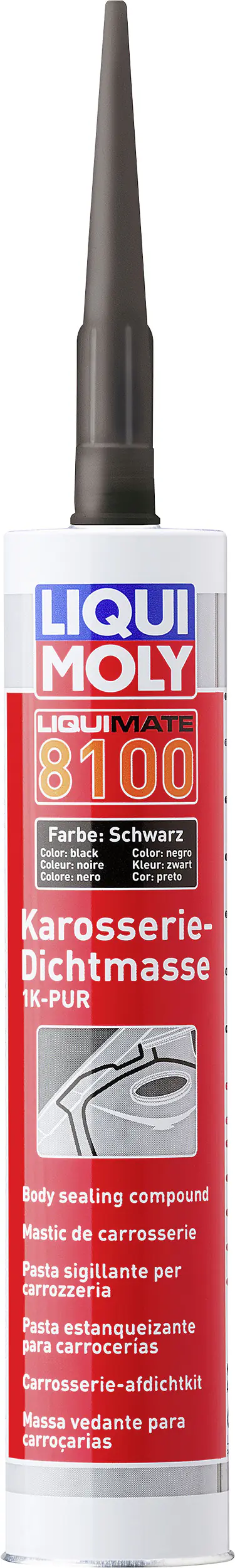 Liqui Moly Liquimate Karosseriedichtstoff 8100 1K-Pur schwarz 300 ml