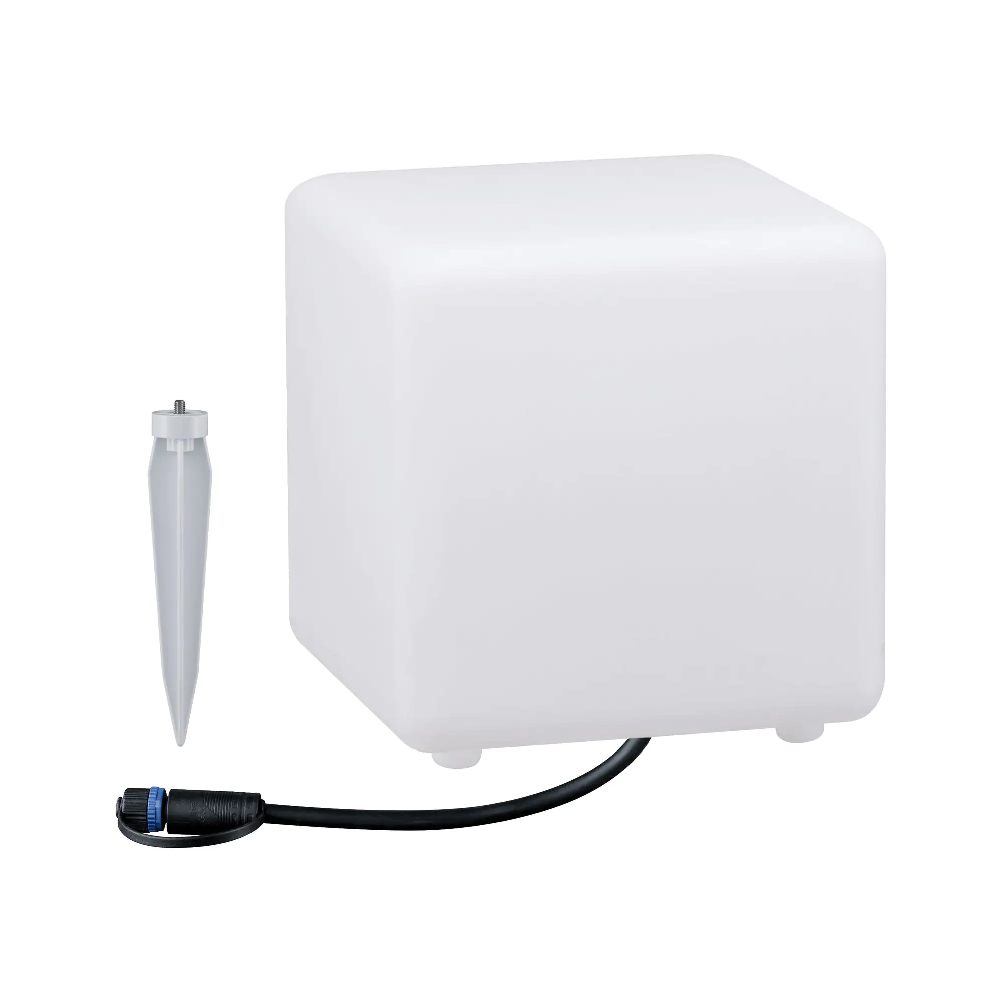 Paulmann Plug & Shine Lichtobjekt Cube Outdoor 20 cm warmweiß Paulmann Plug & Shine Lichtobjekt Cube Outdoor 20 cm warmweiß