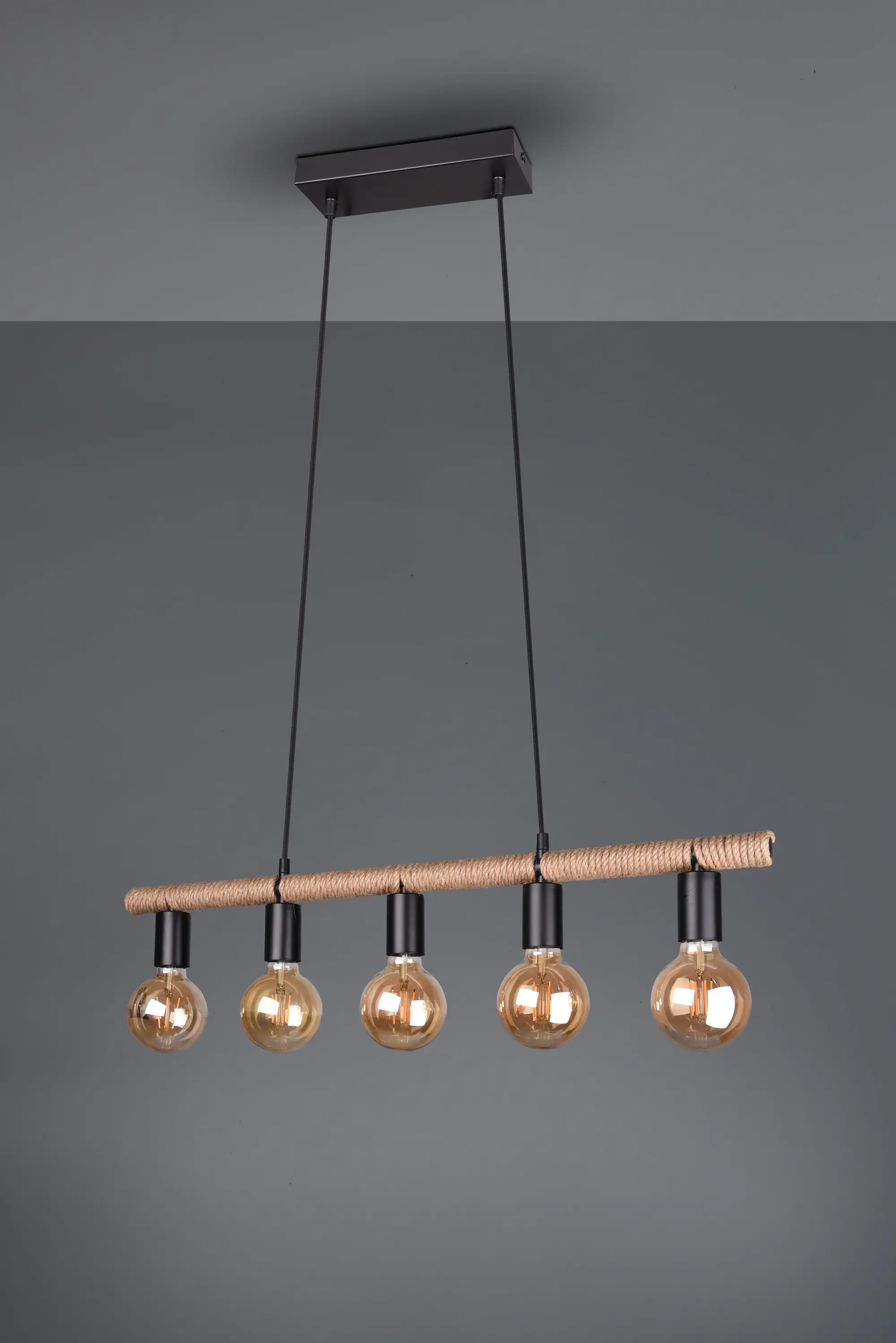 Reality Leuchten Pendelleuchte Einar 5-flammig