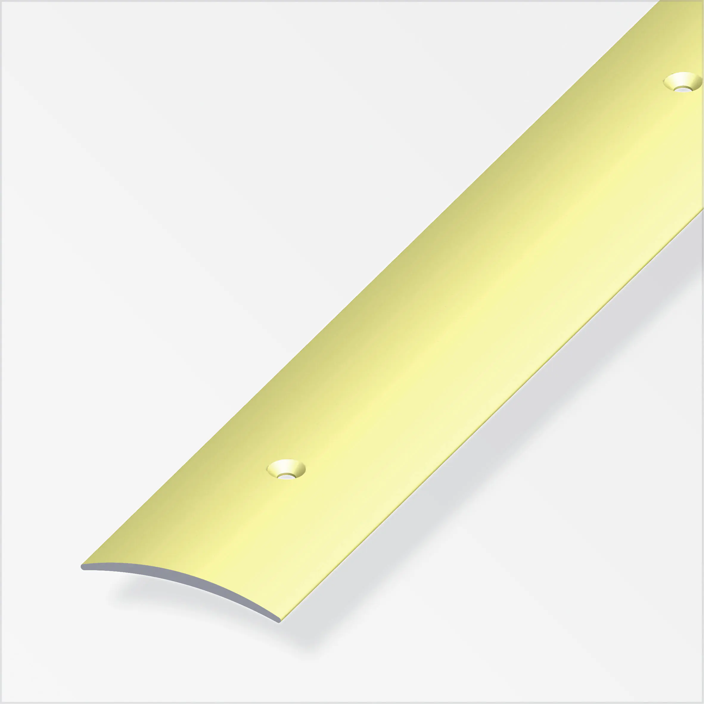 alfer Übergangsprofil 2 m, 40 x 5 mm Aluminium eloxiert messing alfer Übergangsprofil 2 m, 40 x 5 mm Aluminium eloxiert messing