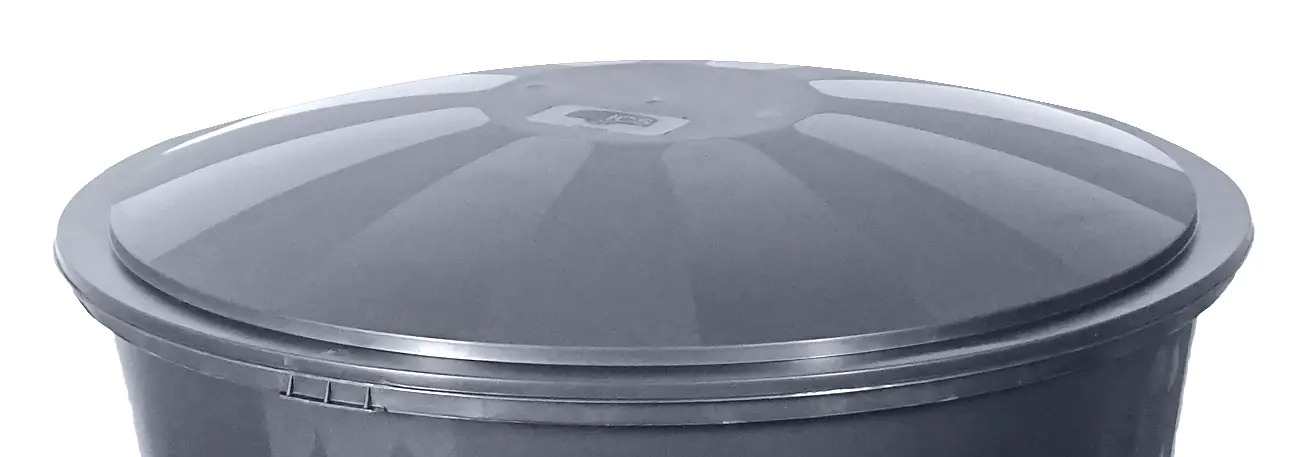 TrendLine Deckel für Regentonne rund 240 & 280 L grau 