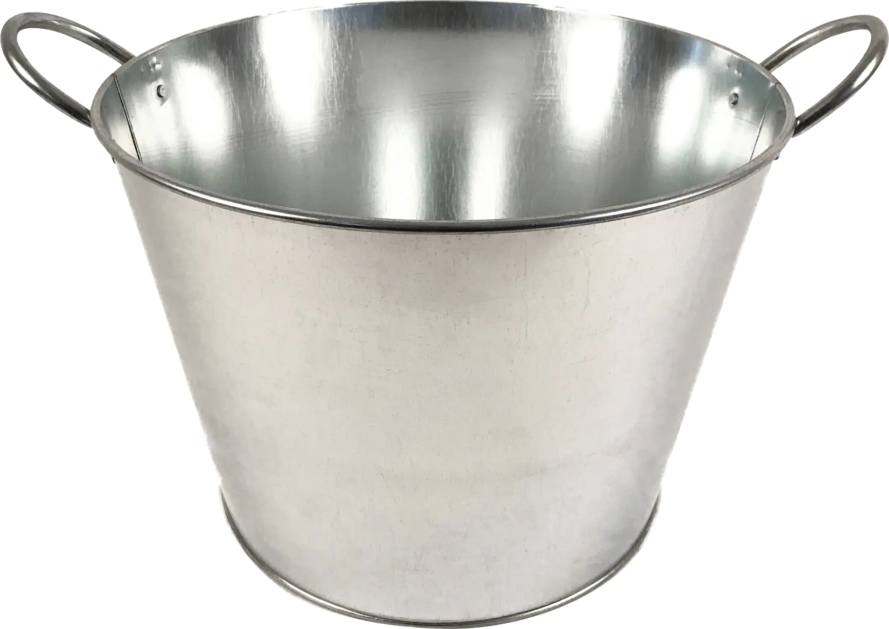 Kübel High Ø 40 x 35 cm silber