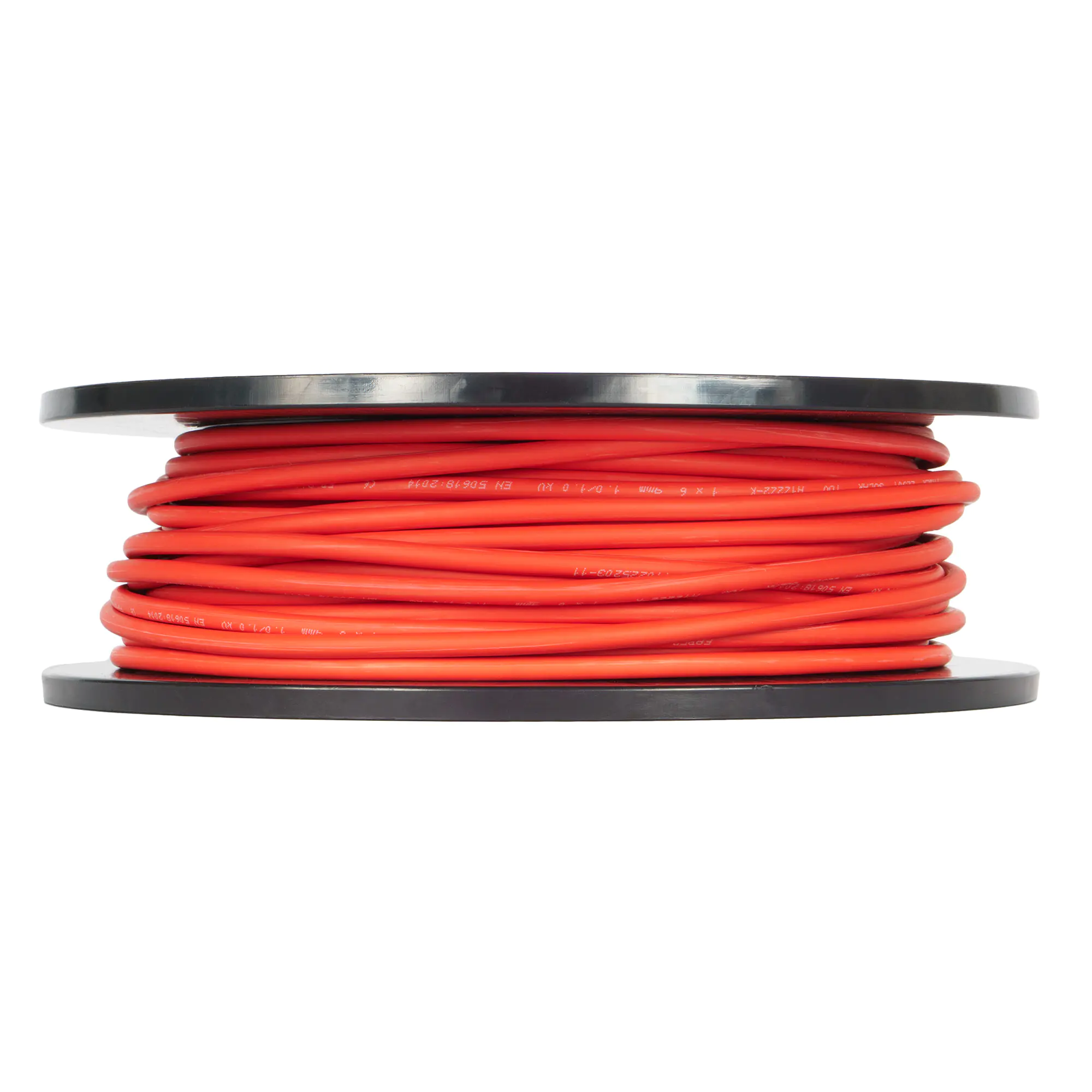 Solarleitung H1Z2Z2-K 6 mm² 1 m rot Solarleitung H1Z2Z2-K 6 mm² 1 m rot