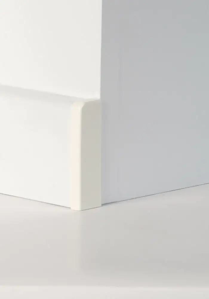 Classen Endkappen für FUXX-Laminatleiste foliert 18 x 65 mm weiß