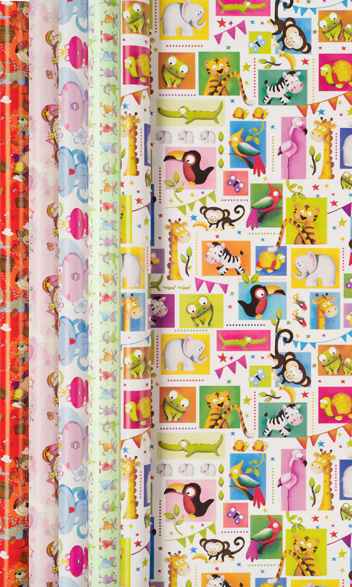 Duni Geschenkpapier Kiddy Dreams 2 x 0,7 m