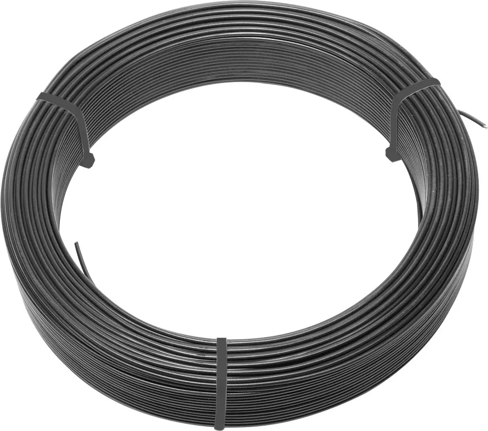 Floraworld Bindedraht 55 m x 3,1 mm anthrazit