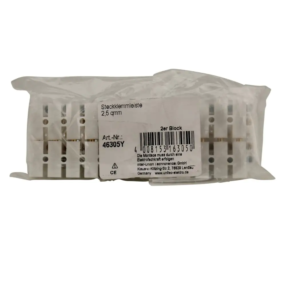 Steckklemmleiste 12x0,75-2,5mm² 2x