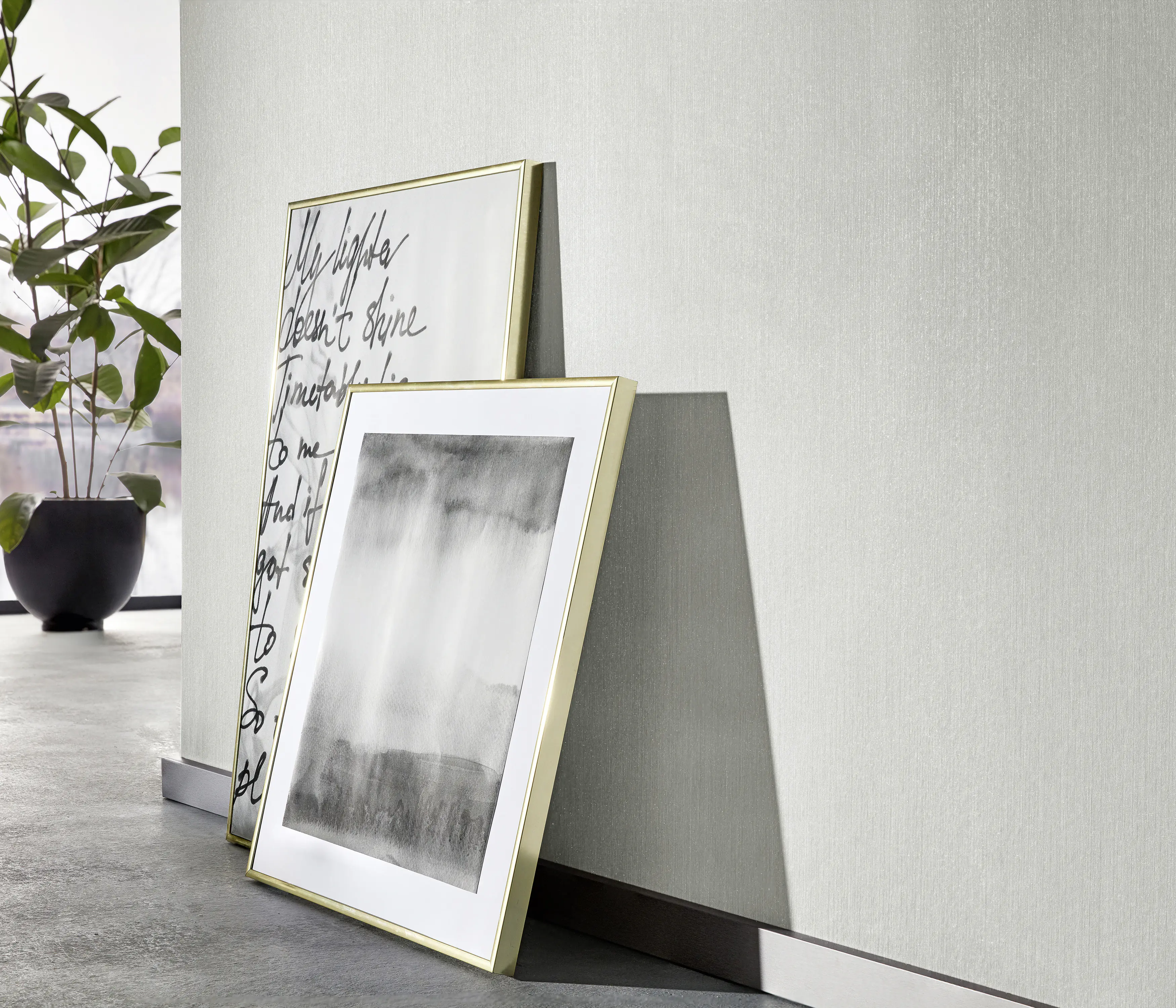 Guido Maria Kretschmer Vliestapete 10004-31 Fashion For Walls uni hellgrau 10,05 x 0,53 m