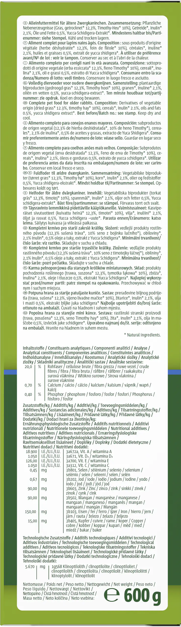 Vitakraft VITA® Special Senior 600 g