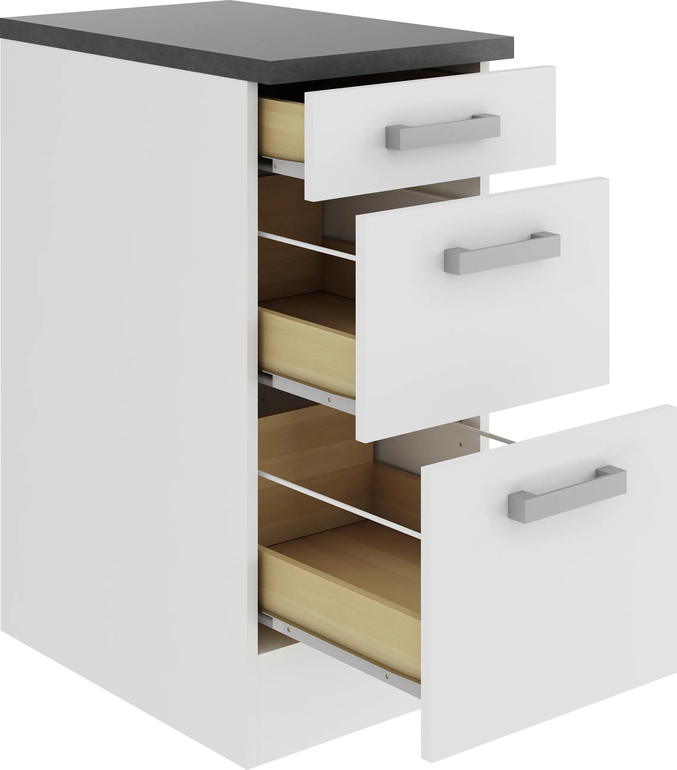 Optifit Unterschrank Oslo 214 weiß 40 cm