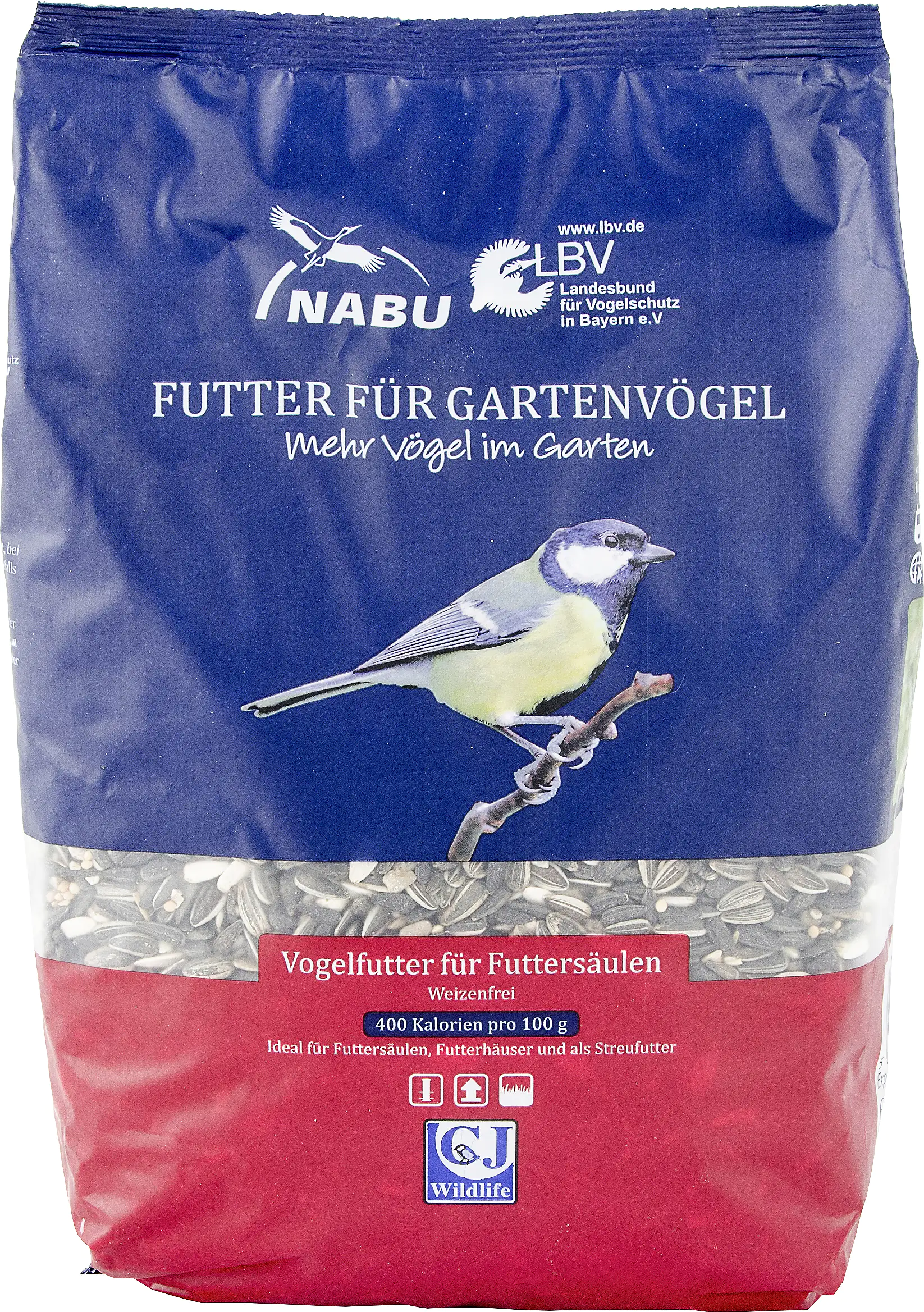 Vogelfutter für Futtersäulen 1,75 kg