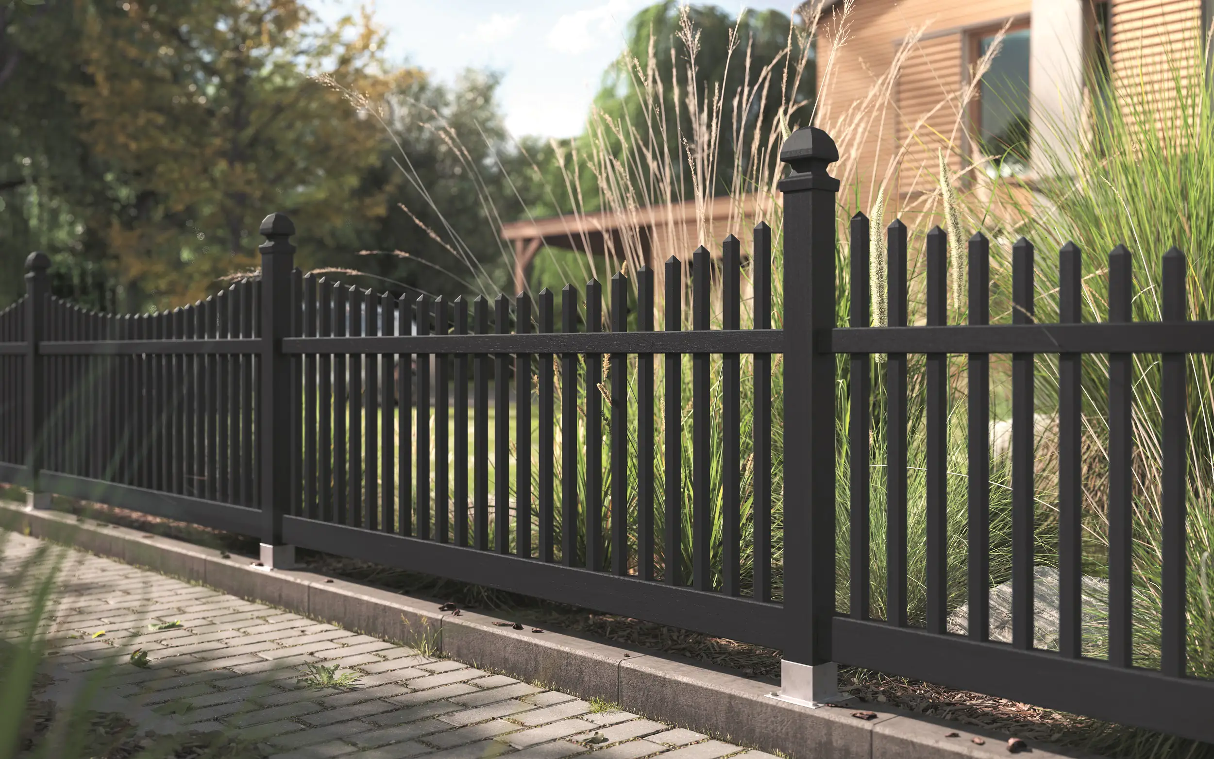 Alpina Wetterschutzfarbe deckend 0,75 L anthrazitgrau