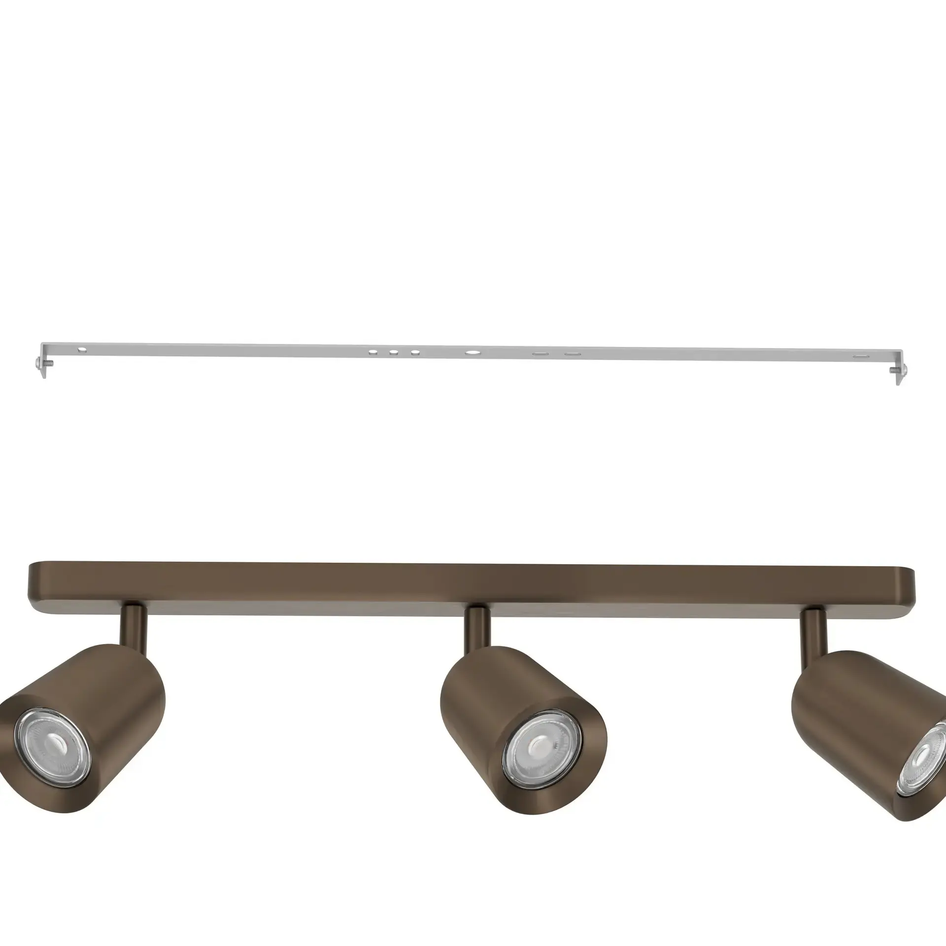 Eglo Leuchten 3er Spot Camaldoli bronze 52 x 12 cm