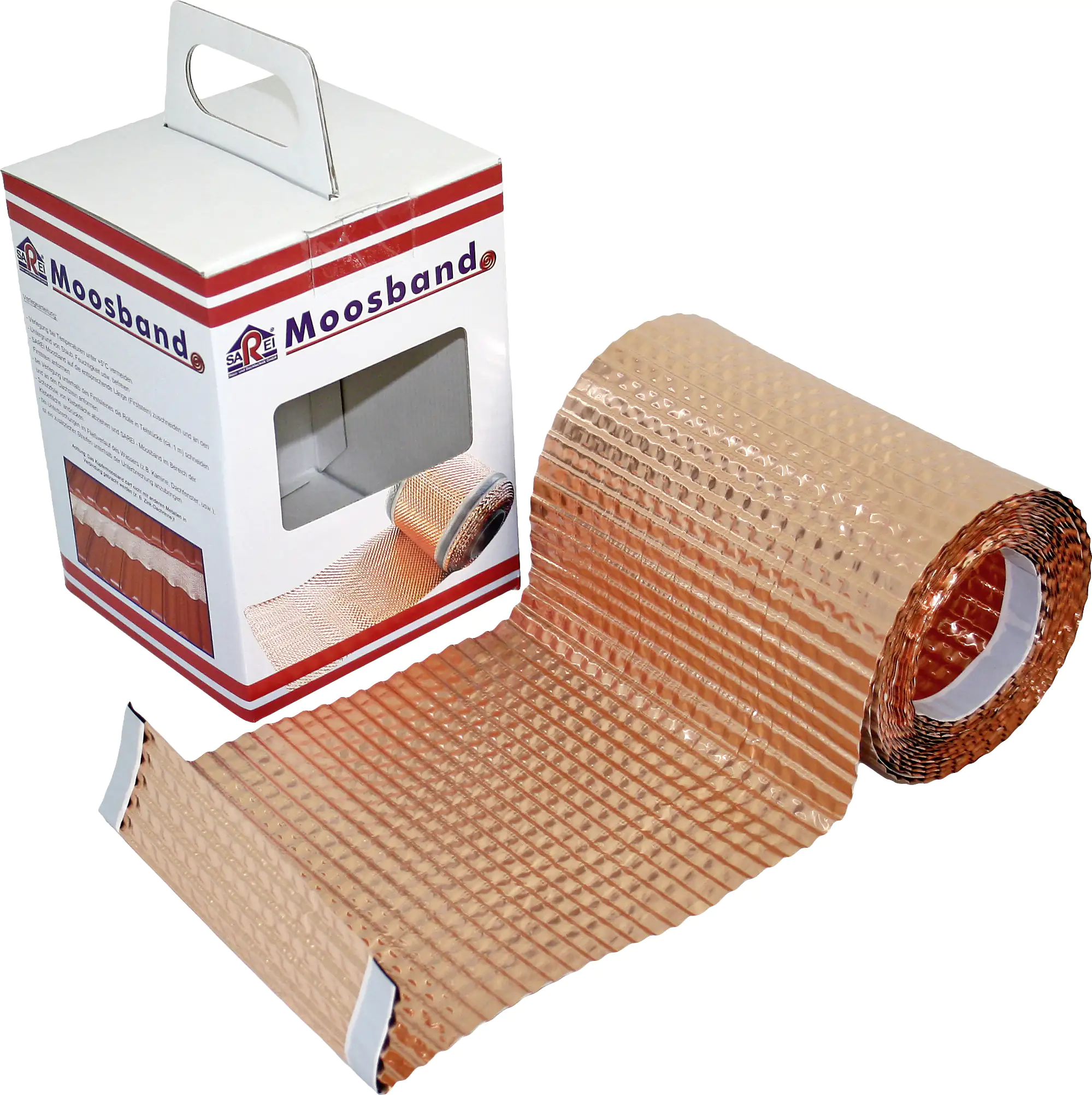 4260036892130_1145168 Sarei Moosband 5 m x 200 mm kupfer