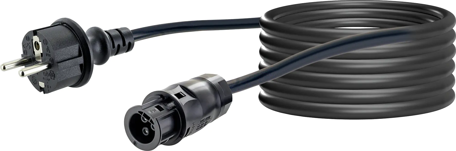 Schwaiger Anschlusskabel Wechselrichter Typ F, Anschlusskabel M25, 10m