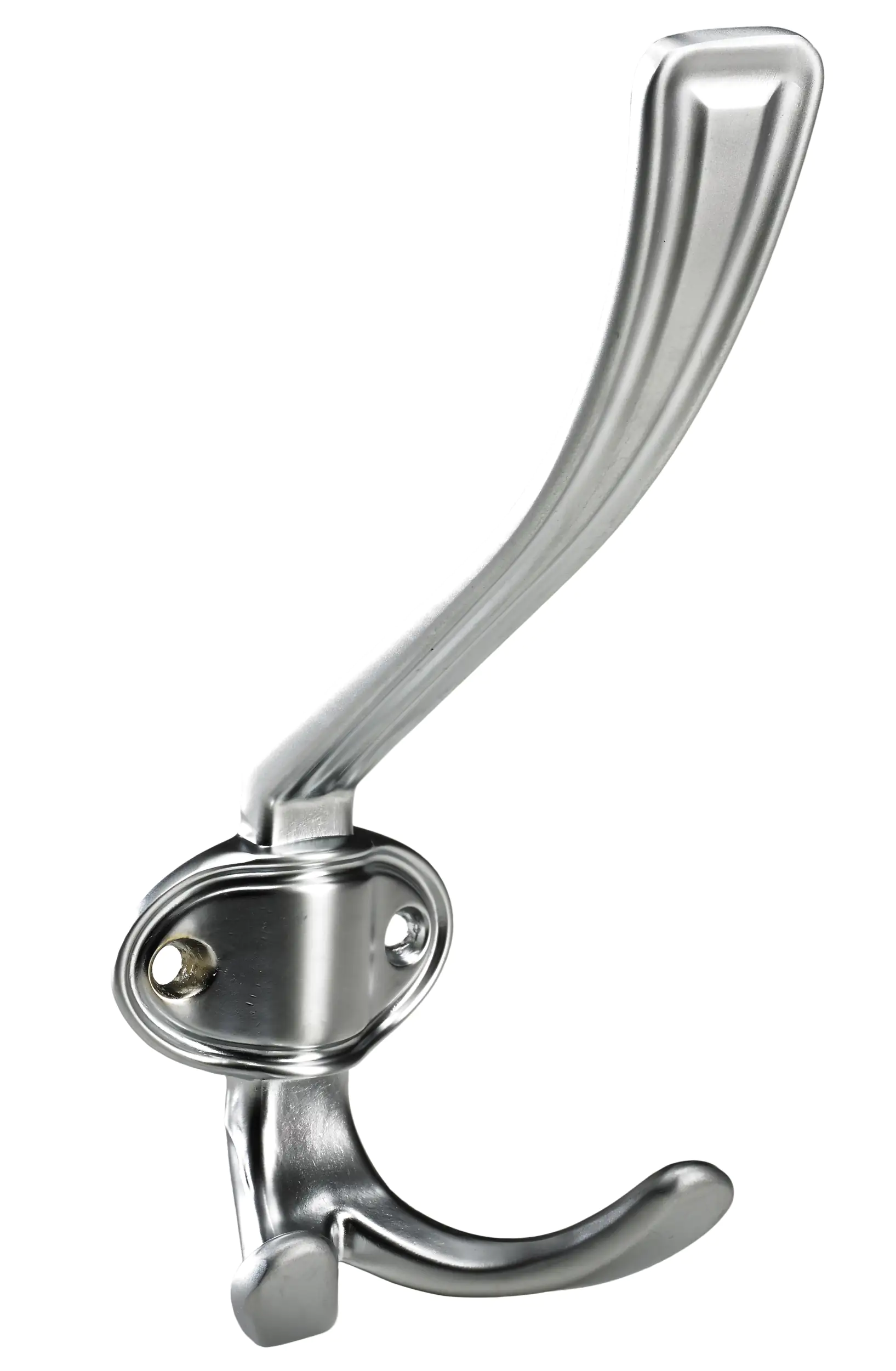 Hettich Hut- und Mantelhaken 15,5 x 6,8 x 8 cm  Aluminium-Optik - 1 Stück