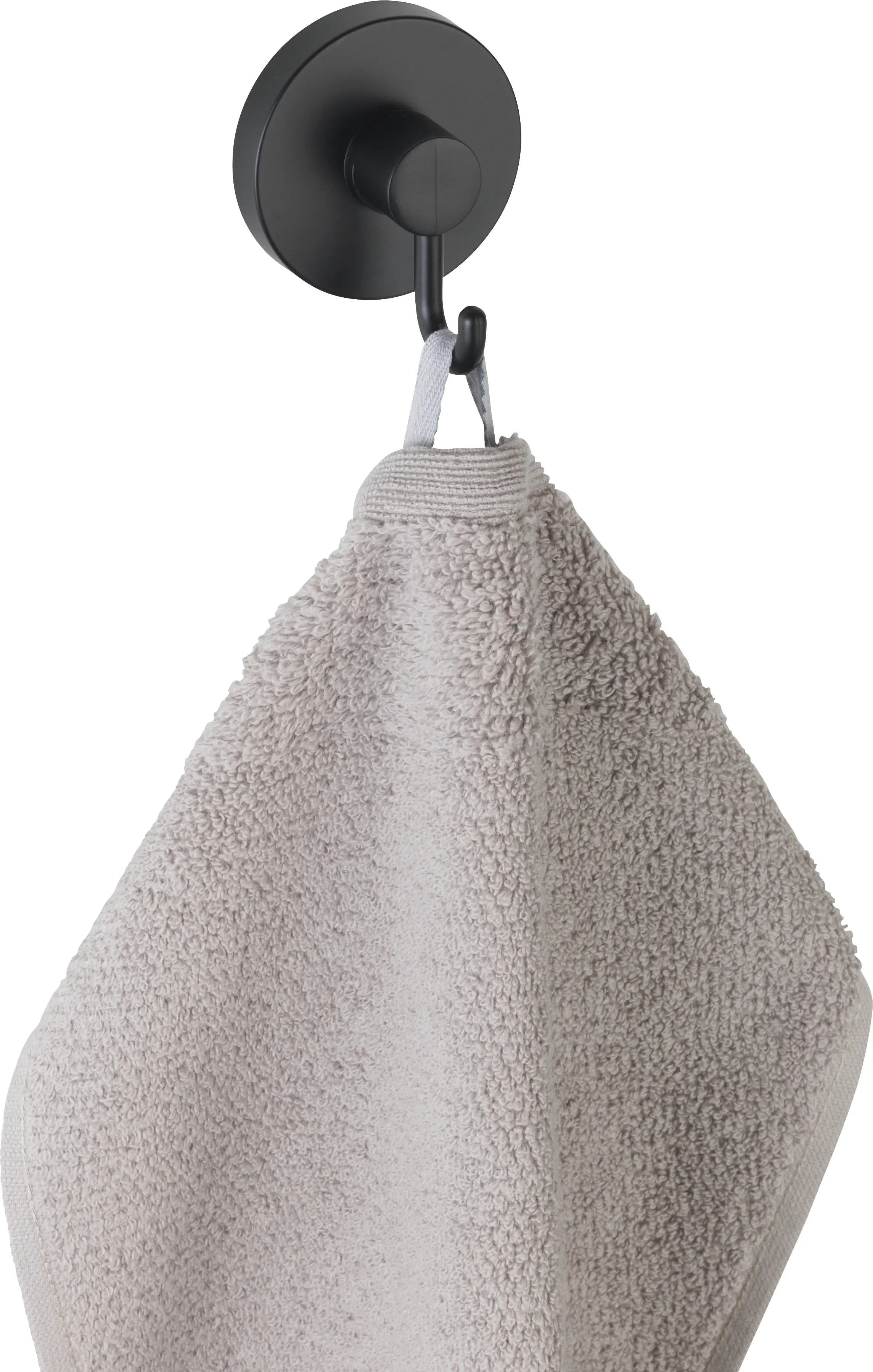 Wenko Hakenset Vacuum-Loc Kunststoff schwarz 2 Stk.