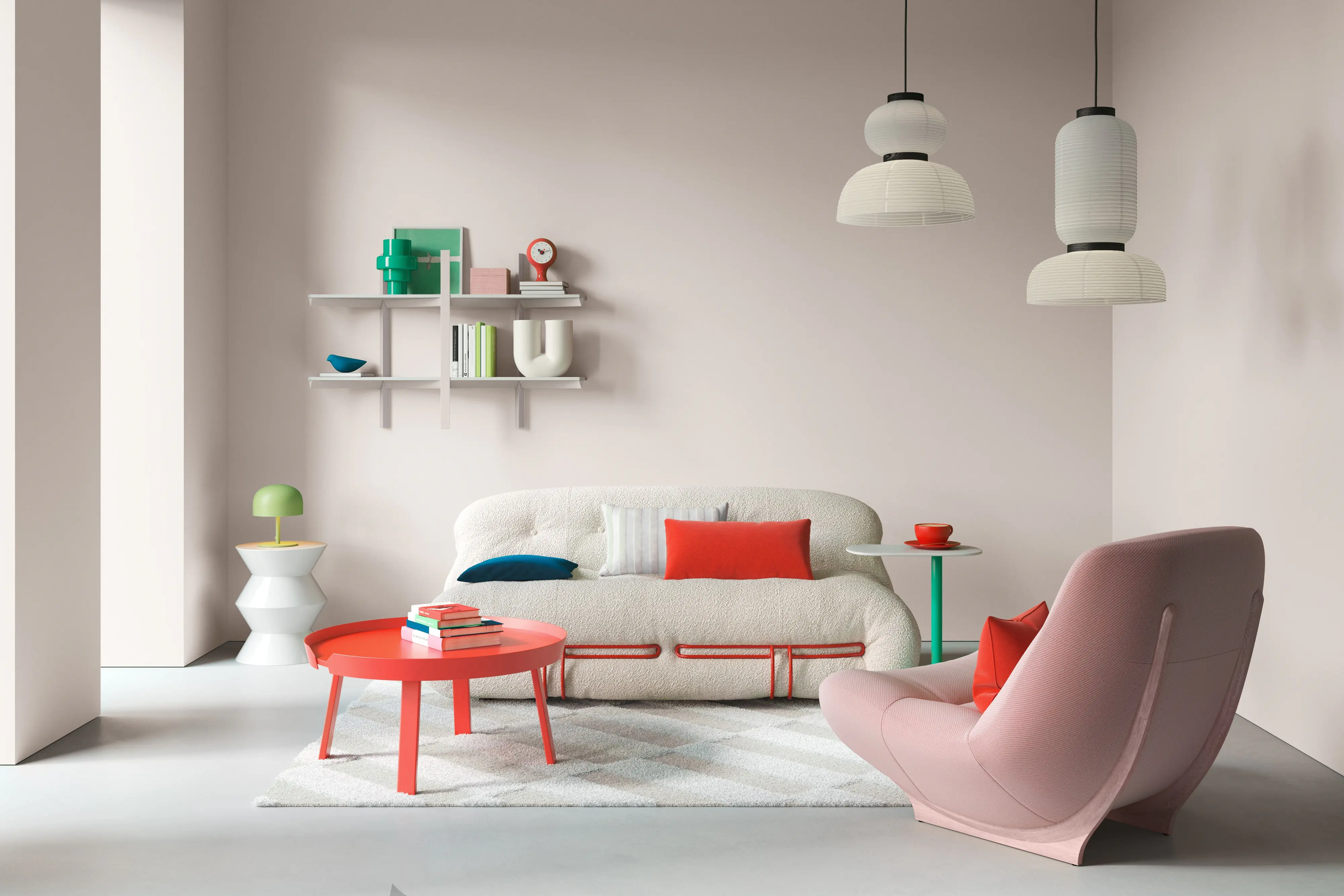 Alpina Wandfarbe Pantone matt white sand 2,5 L