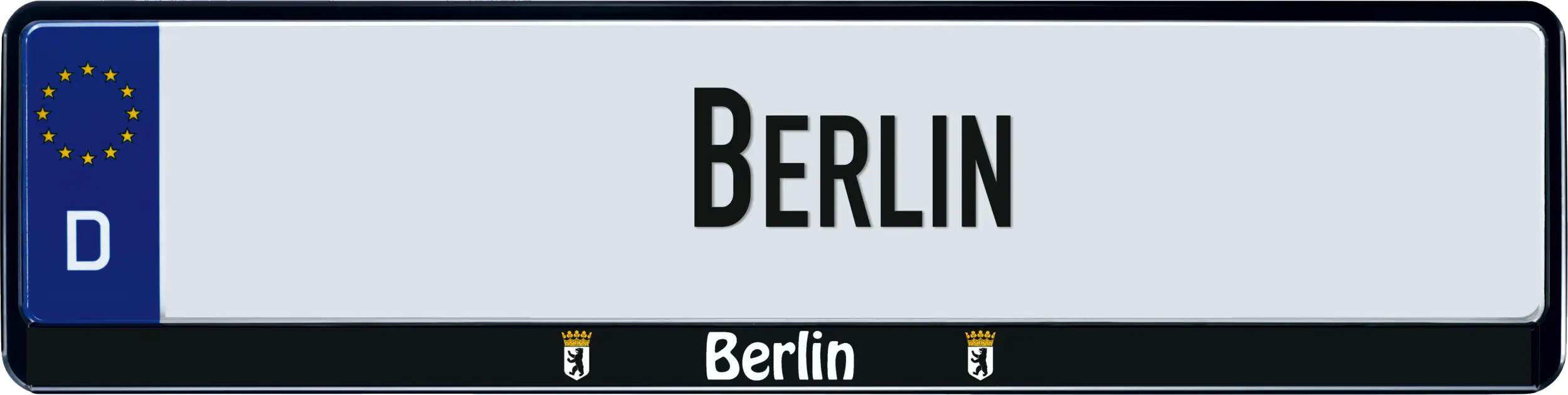 Hermann Schütz Design Kennzeichenrahmen Bundesland Berlin