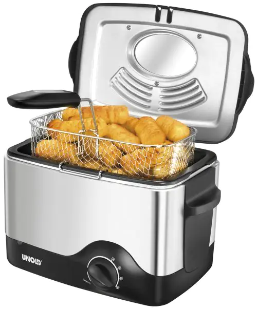 Unold Fritteuse Kompakt 58615 1,5 L Füllmenge, 1200 Watt