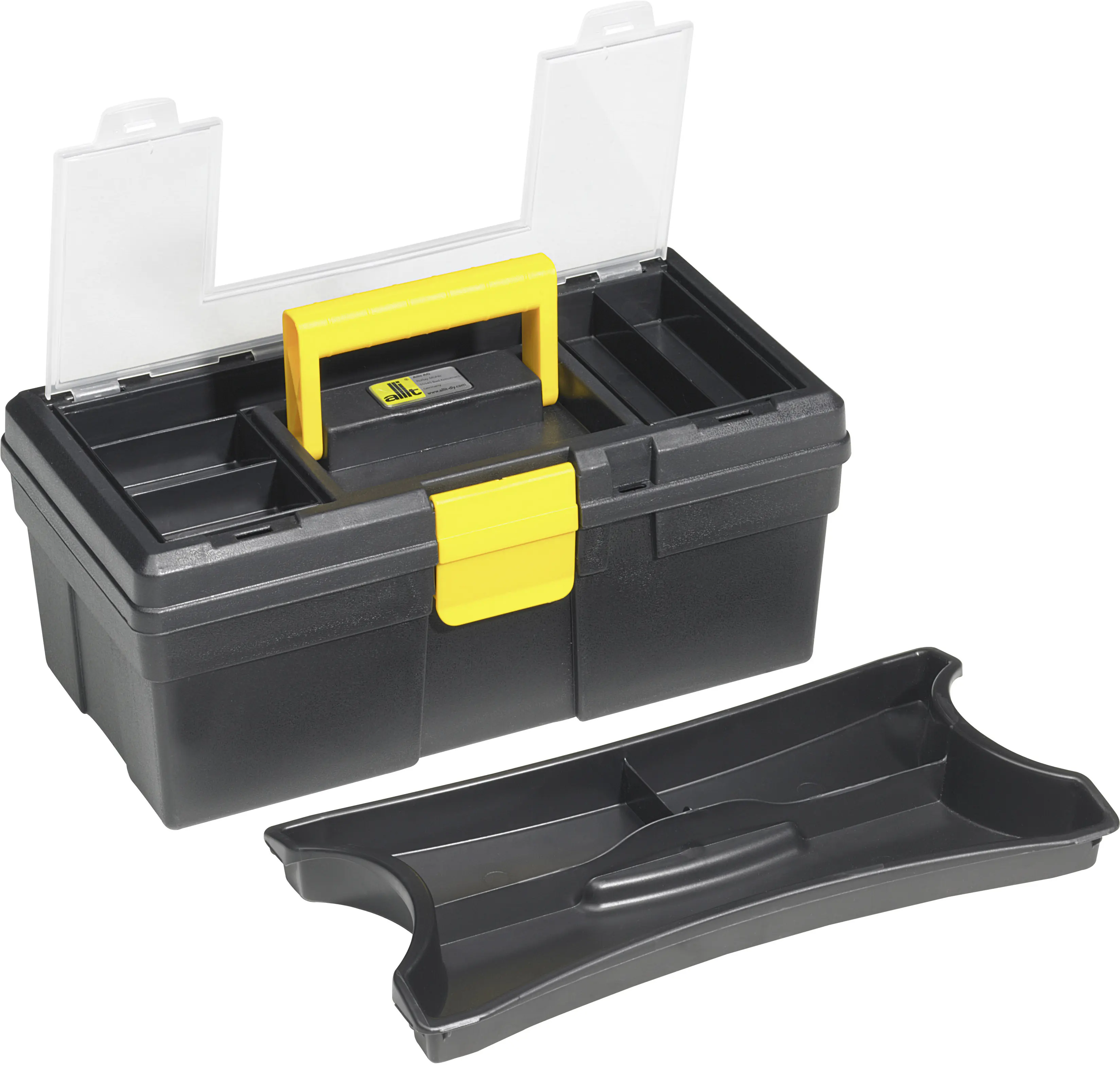 Allit Werkzeugkoffer McPlus Promo 12.5 schwarz gelb PP ohne Inhalt