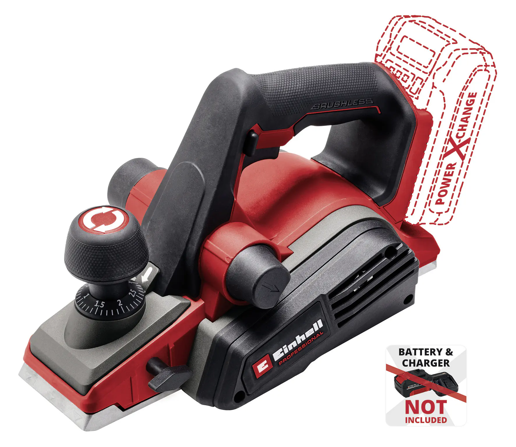 Einhell Professional Akku-Hobel TP-PL 18/3 Li BL Solo Einhell Professional Akku-Hobel TP-PL 18/3 Li BL Solo