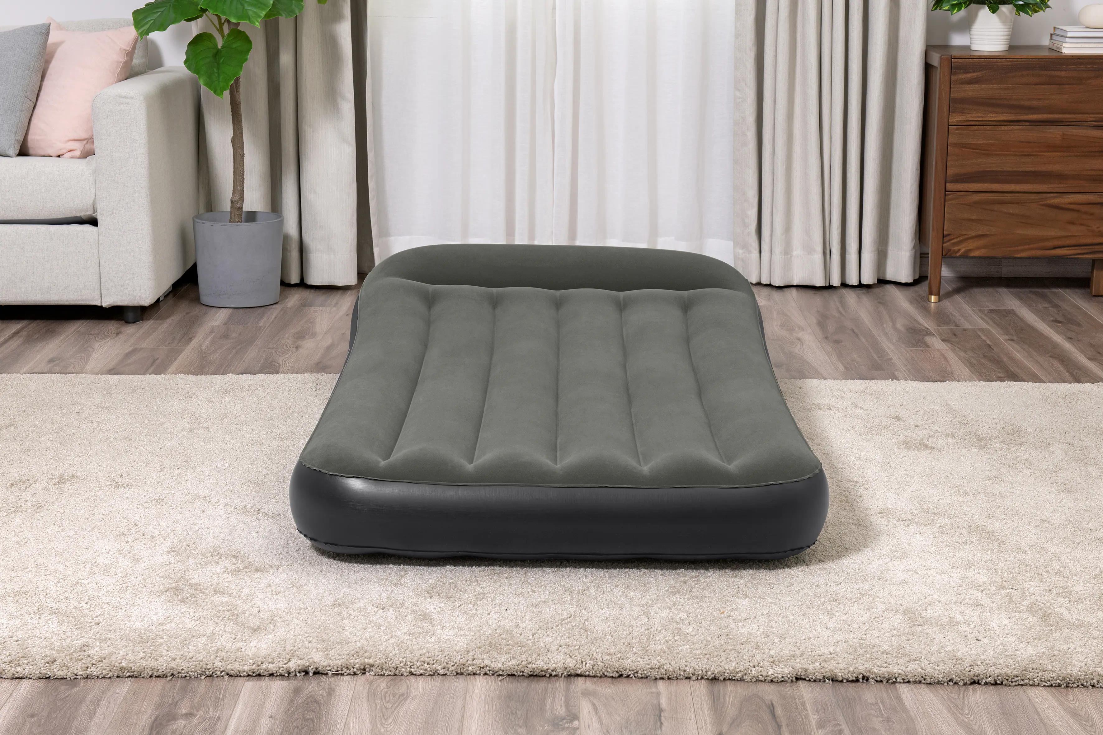 Bestway Luftbett dunkelgrau 188 x 99 x 30 cm Bestway Luftbett dunkelgrau 188 x 99 x 30 cm
