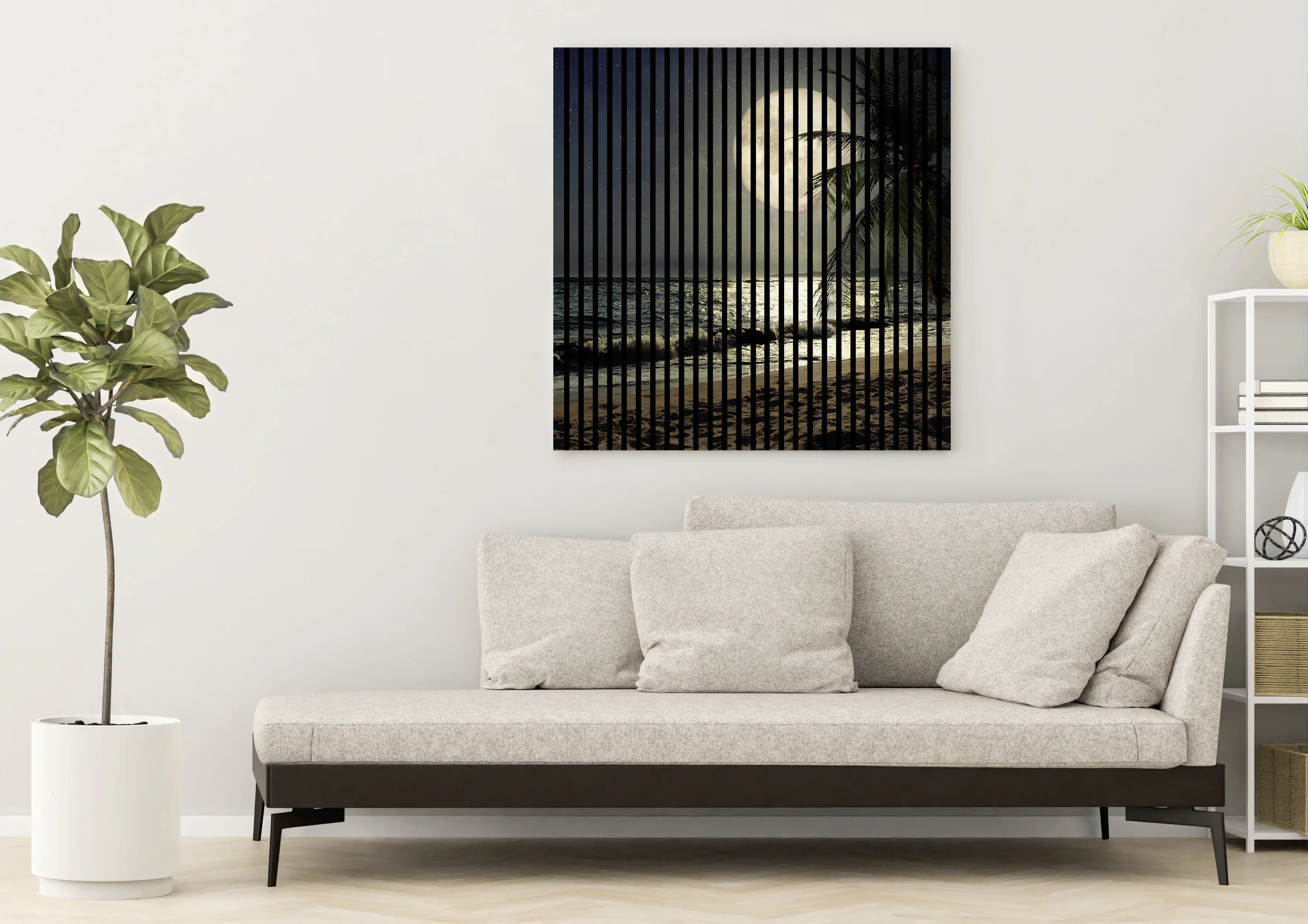 Neuhofer Akustikpaneele Mond 119,5 x 113,3 x 1,9 cm