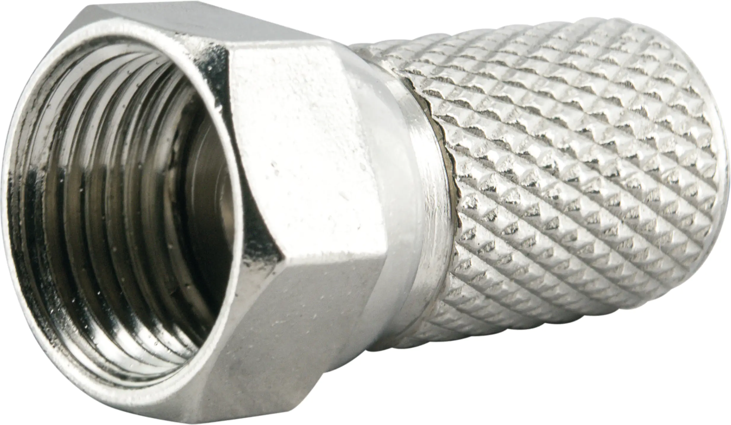 Schwaiger F Stecker FST7002 531 2x F Aufdrehstecker für Kabel mit 7mm Durchmesser