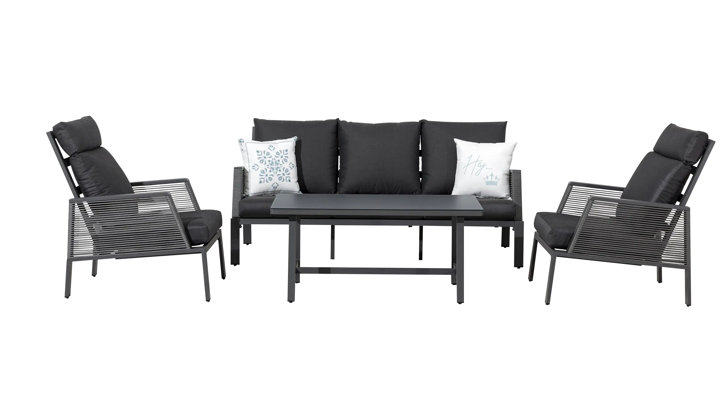 Primaster Aluminium Lounge Möbelset Cervia inkl. Kissen Primaster Aluminium Lounge Möbelset Cervia inkl. Kissen