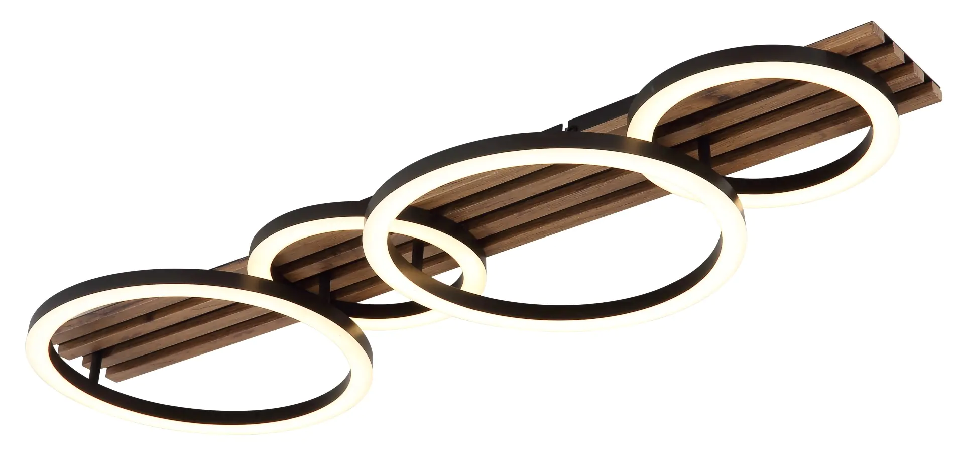 Globo LED-Deckenleuchte TISHA 4 Ringe