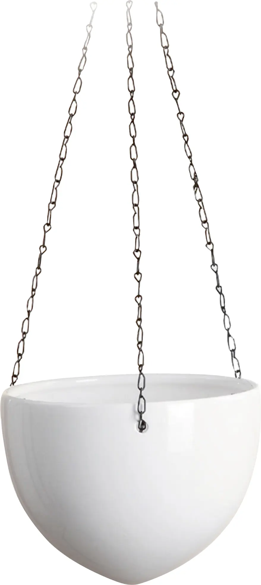 Scheurich Hängeampel Serie 845 alaska weiß Ø 18 cm