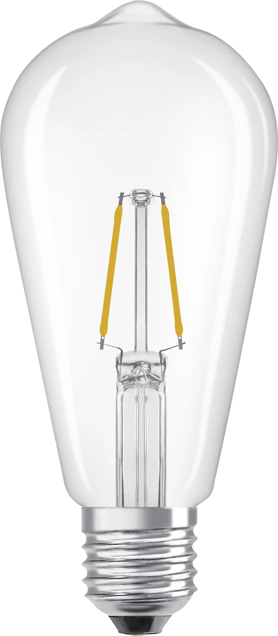 Osram LED Leuchtmittel E27 Star Classic Edison 1,8W klar warmweiß