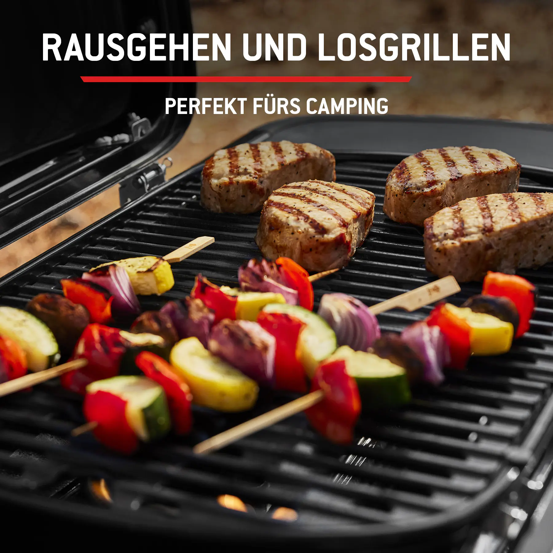 Weber Gasgrill Traveler Compact Grillfläche: 52 x 36 cm