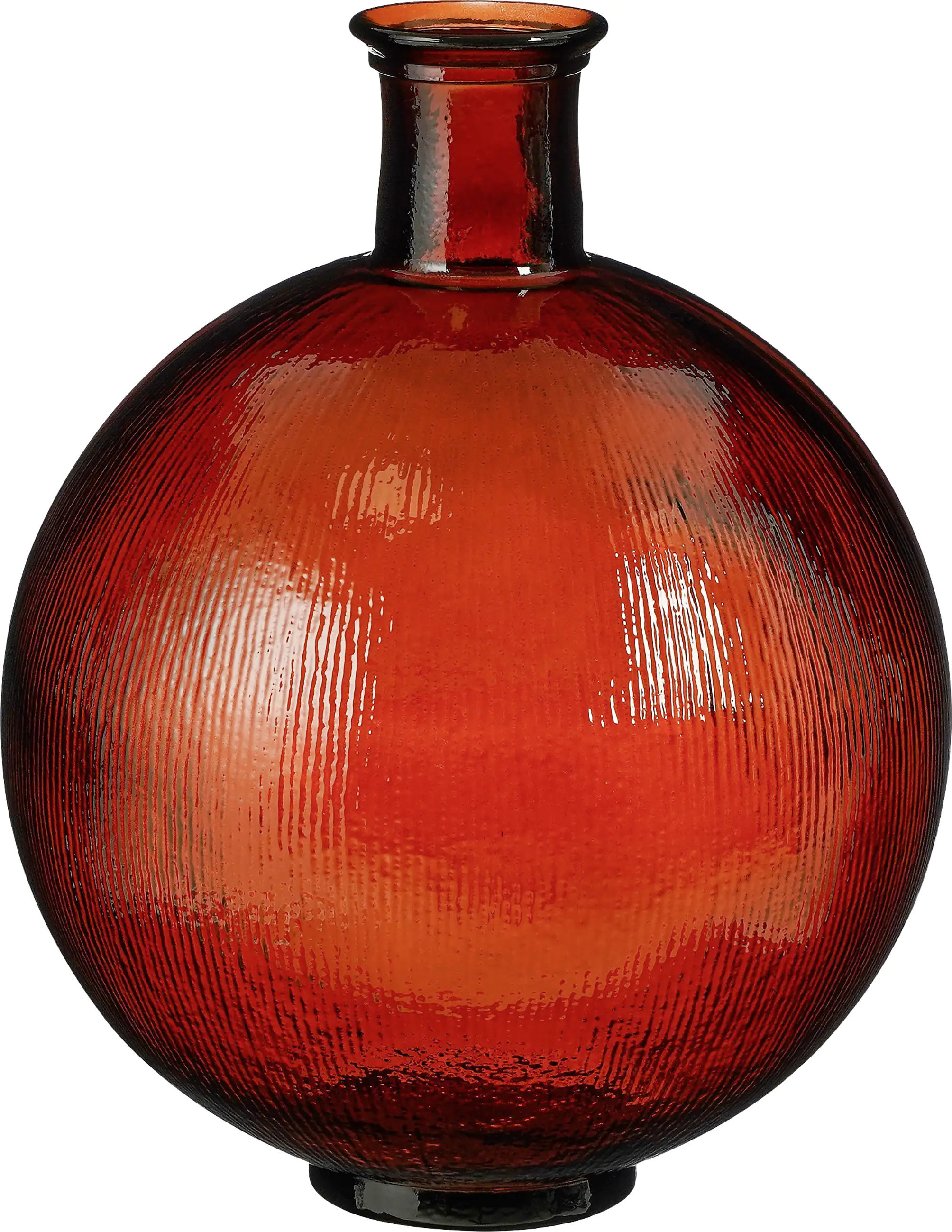 Mica Flasche Firenza dunkelbraun Recyeltes Glas Ø 34 x 42 cm Mica Flasche Firenza dunkelbraun Recyeltes Glas Ø 34 x 42 cm