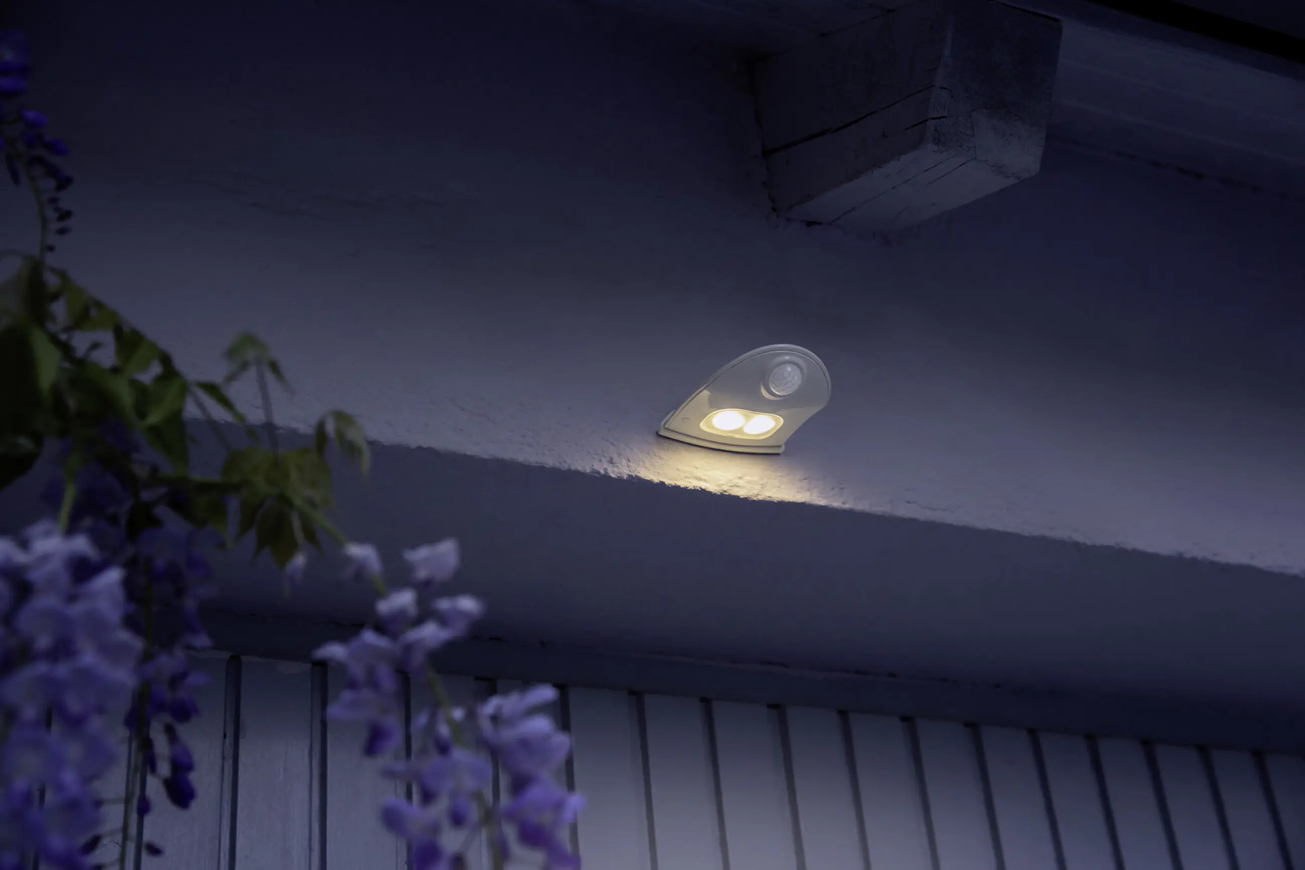 Osram LED-Außenleuchte Doorled Down mit Licht- & Bewegungssensor 10,25 cm kaltweiß silber