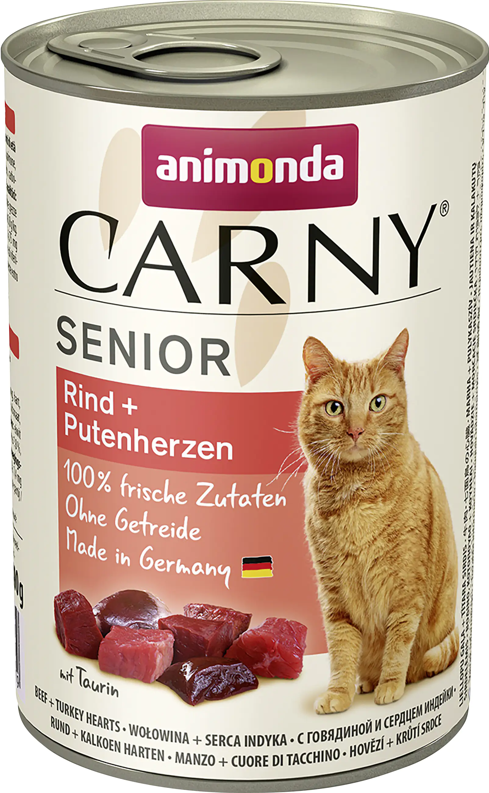 Animonda Carny Senior Rind + Putenherzen 400 g Animonda Carny Senior Rind + Putenherzen 400 g