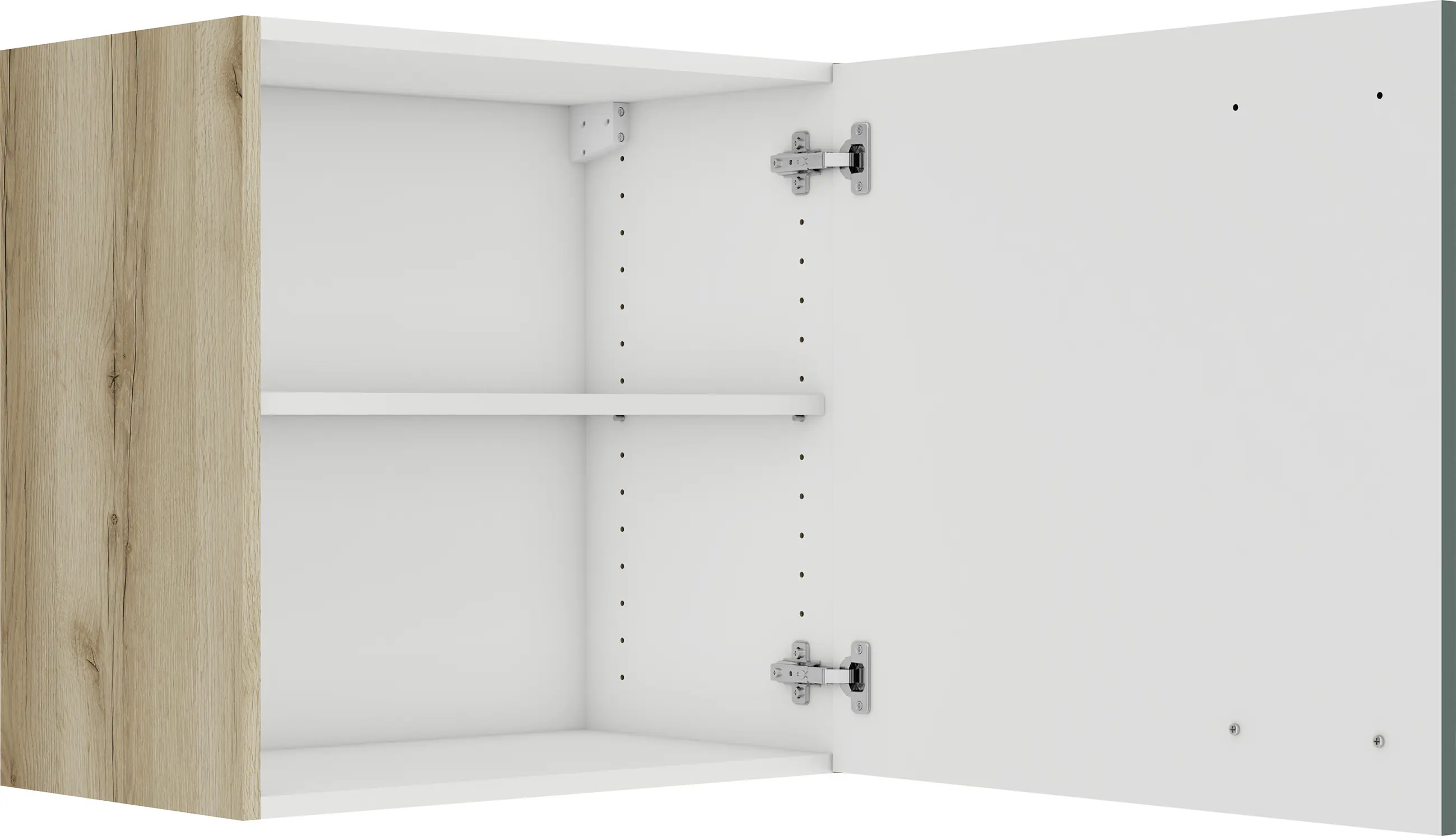 Optifit Oberschrank Savona 405 steingrün/eiche 60 cm 
