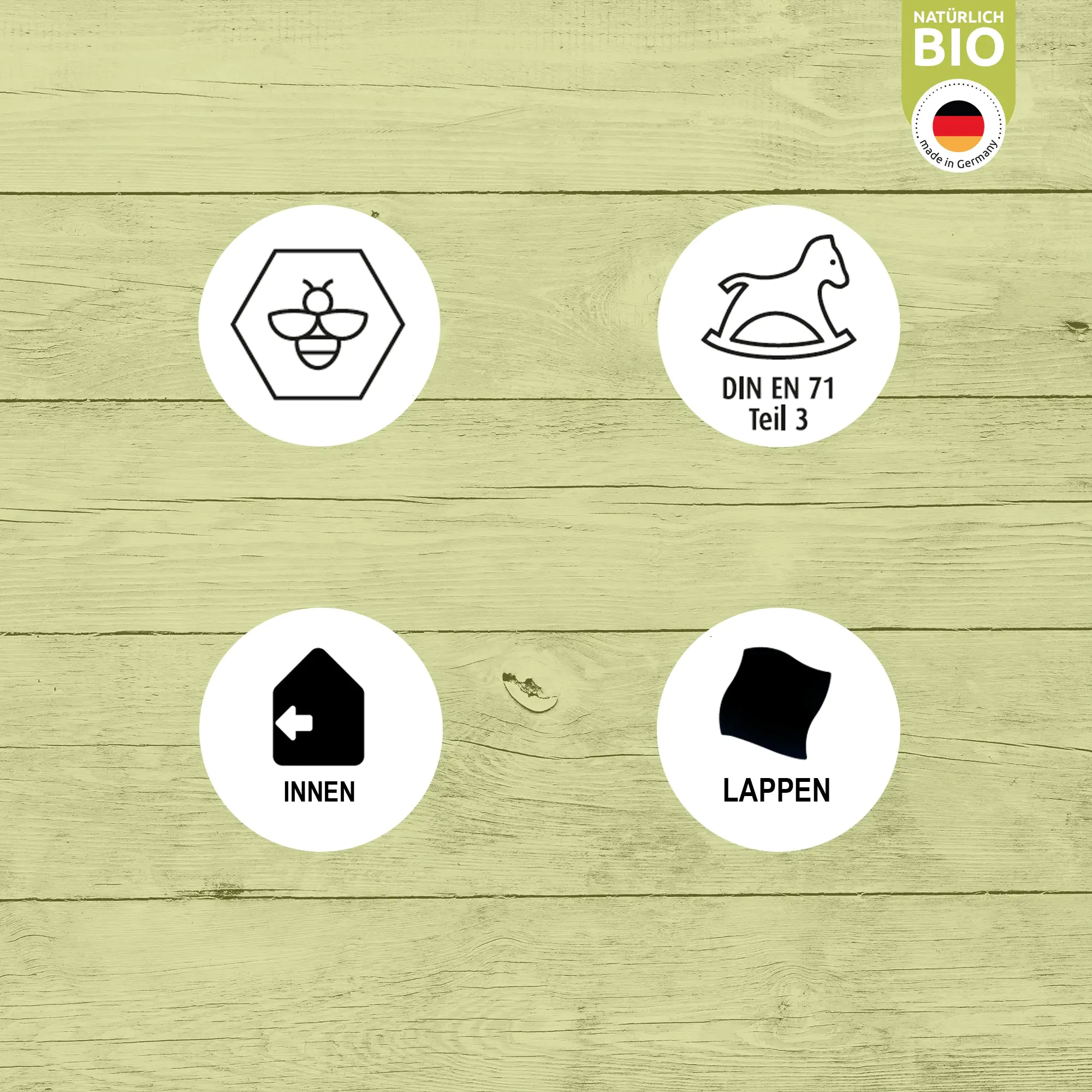 Ultra Nature Fußboden & Möbelwachs 175 g farblos