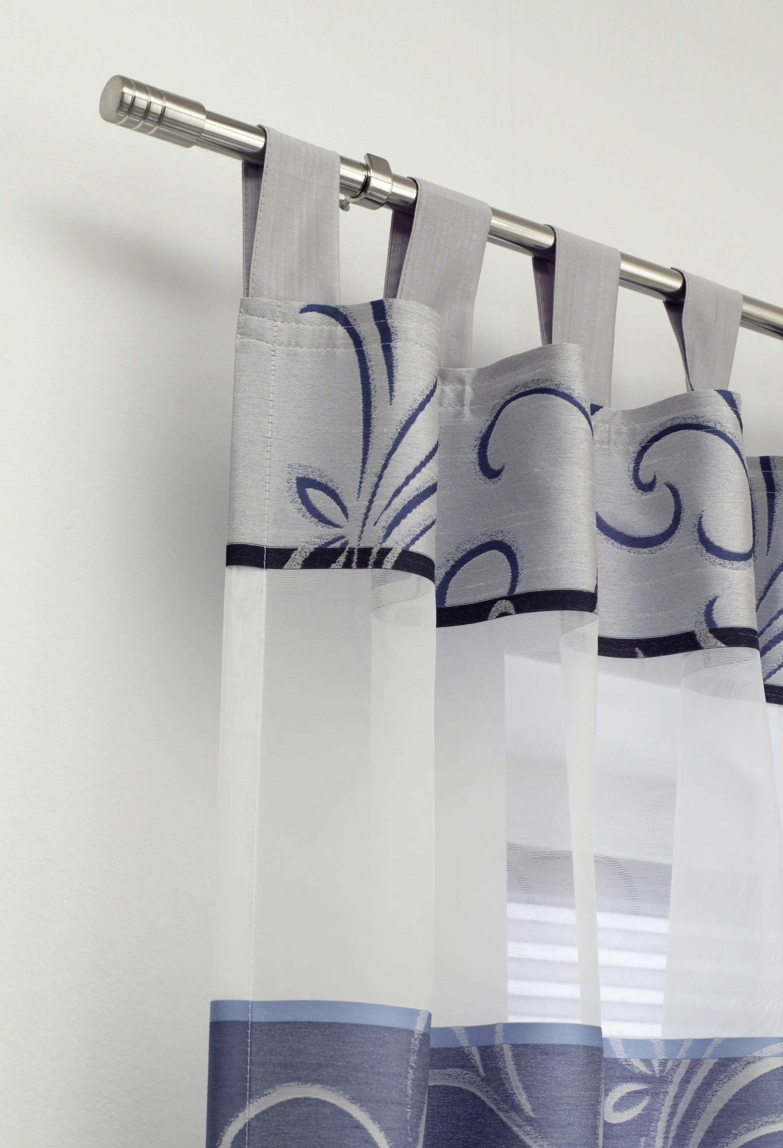 Gardinia Stilgarnitur Zylinder edelstahl, 120 - 210 cm, Ø 16 - 19 mm Gardinia Stilgarnitur Zylinder edelstahl, 120 - 210 cm, Ø 16 - 19 mm