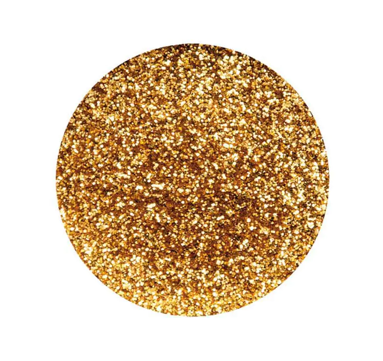Glorex Brillant-Glitter fine goldfarben 10 g