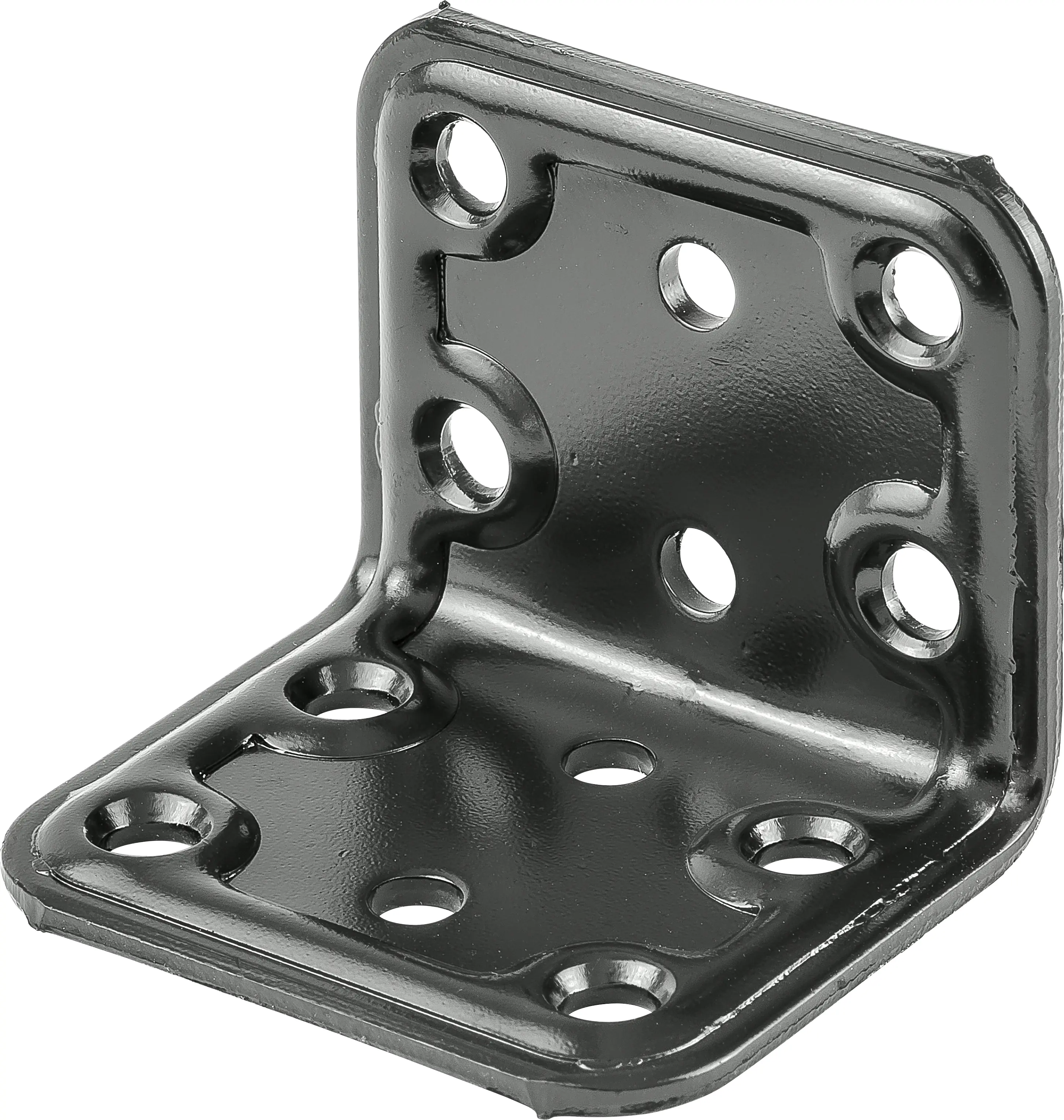 Vormann Combi-Winkelverbinder 40 x 40 x 50 mm Stahl schwarz