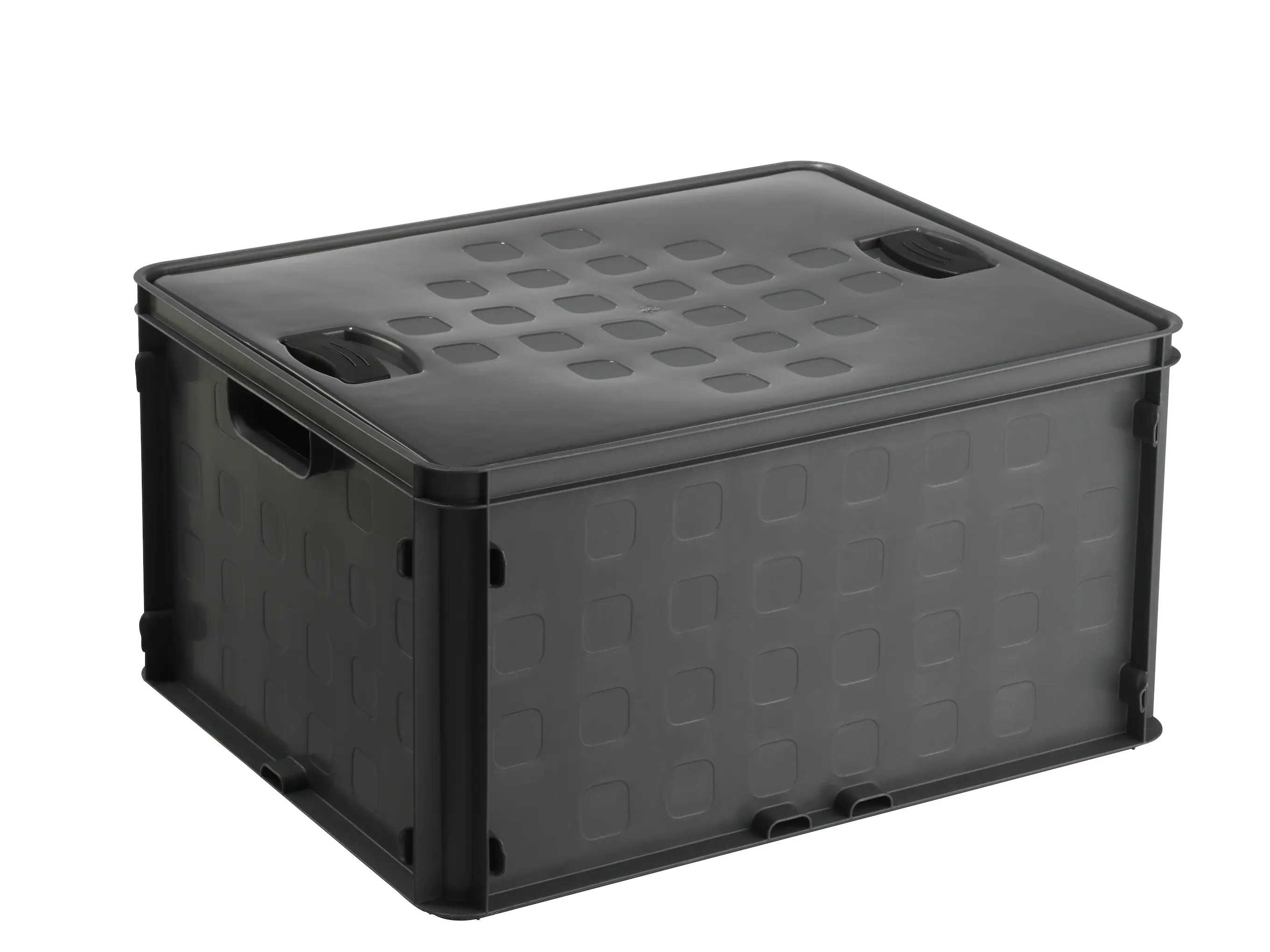 Sunware geschlossene Aufbewahrungsbox Square 52L anthrazit 50 x 40 x 26 cm Sunware geschlossene Aufbewahrungsbox Square 52L anthrazit 50 x 40 x 26 cm