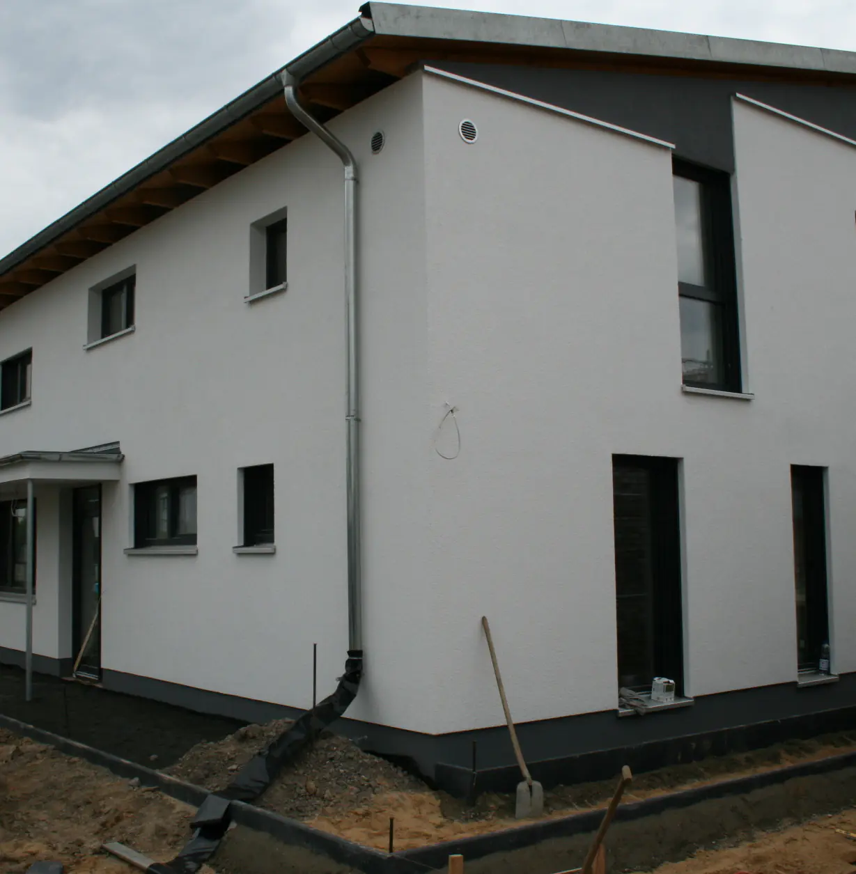 Marley Regenwasserschlauch DN 75-125, schwarz, 5 m, lange Lebensdauer