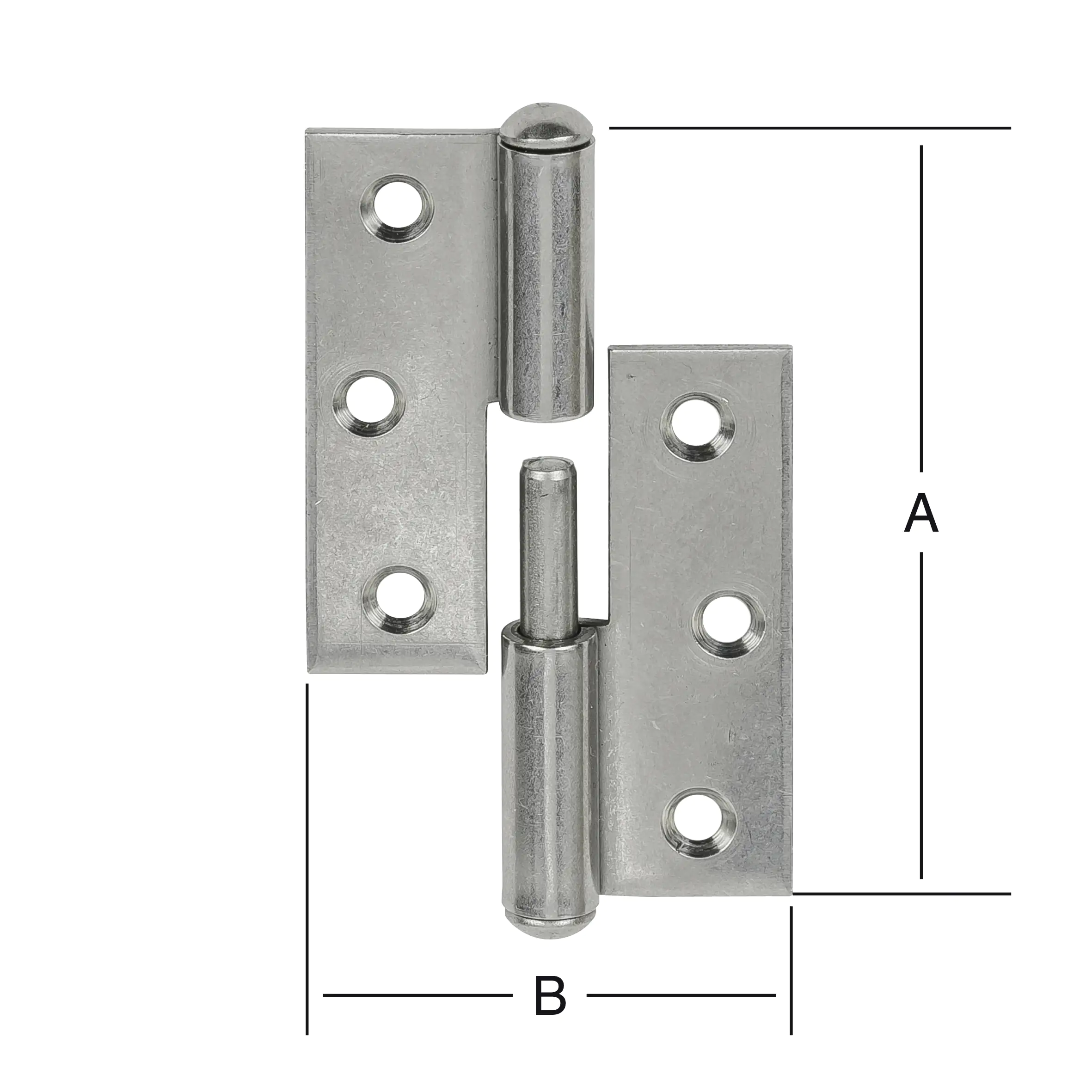 Vormann Normenscharniere 50 x 40 mm