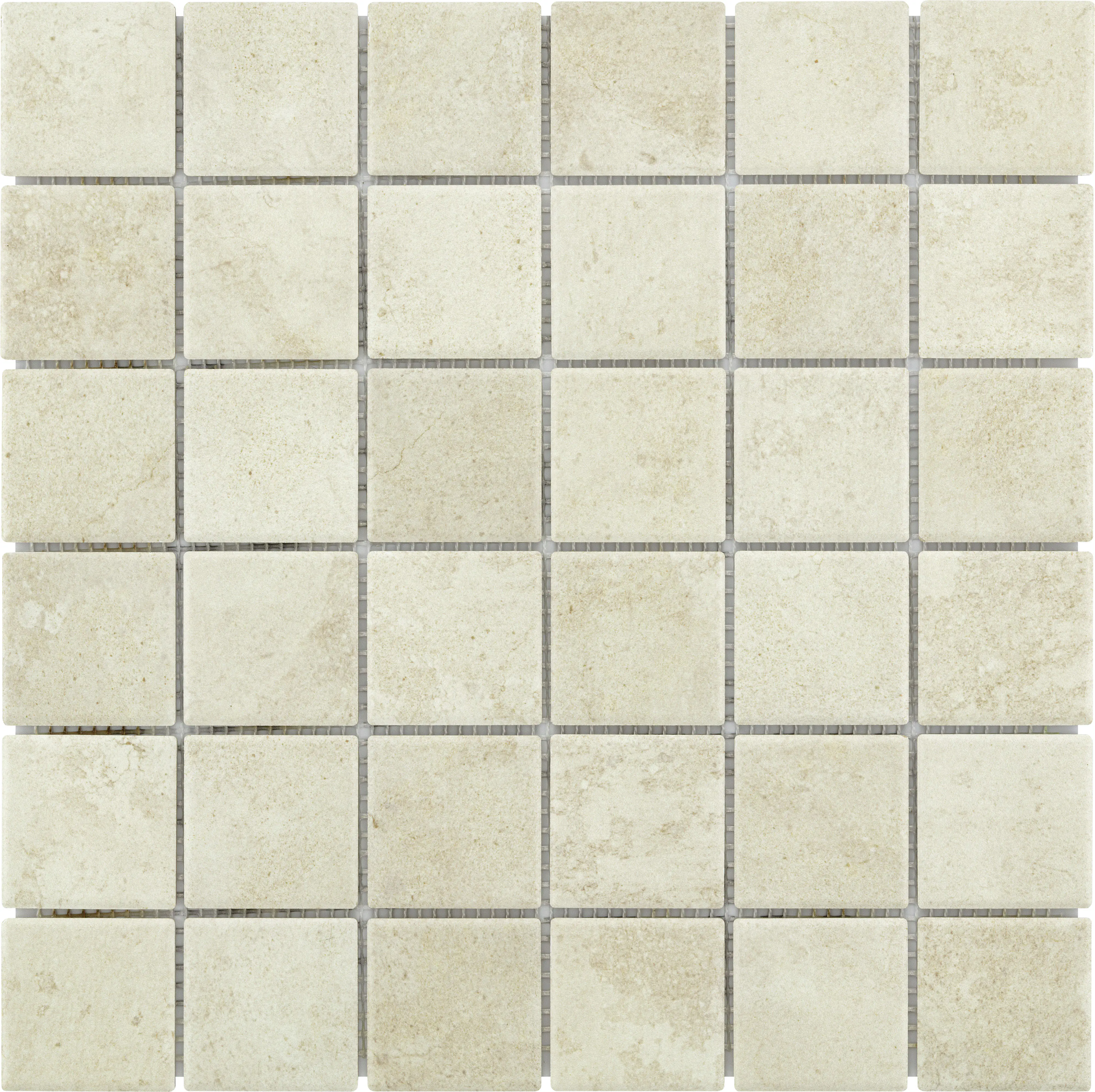 Mosaikfliese 29,7 x 29,7 cm mineralbeige Steinmaß: 4,7 x 4,7 cm rutschhemmend Mosaikfliese 29,7 x 29,7 cm mineralbeige Steinmaß: 4,7 x 4,7 cm rutschhemmend